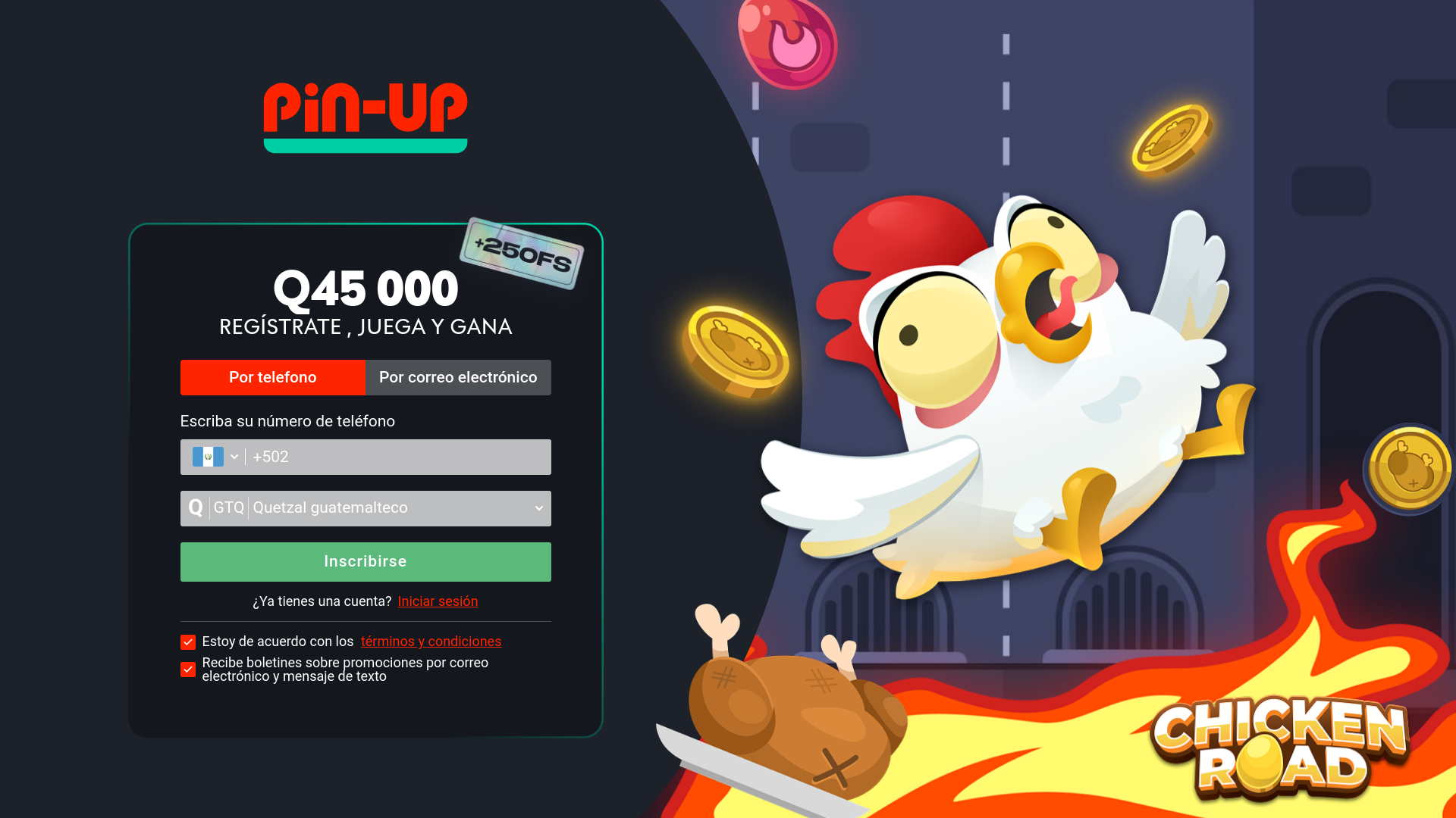 website screenshot of https://crossbrand-chicken-road-gt.pages.dev/