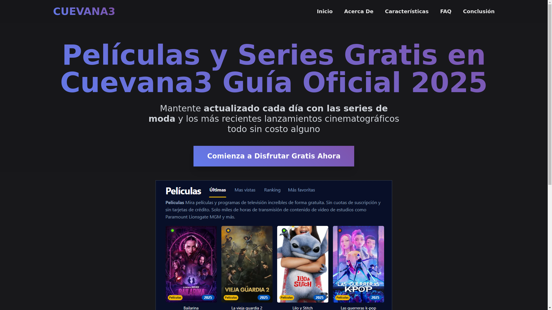 website screenshot of https://cuevana3-oysi.pages.dev/