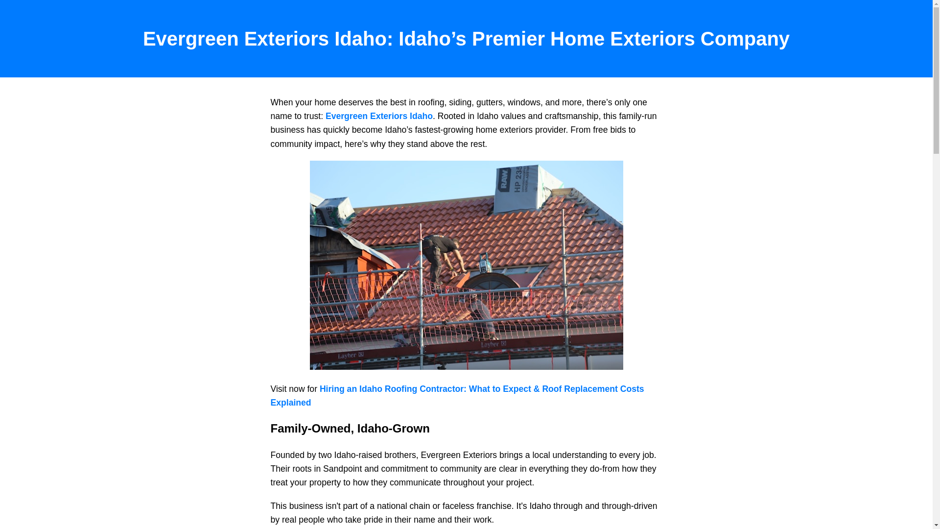 website screenshot of https://evergreenexteriors.pages.dev/