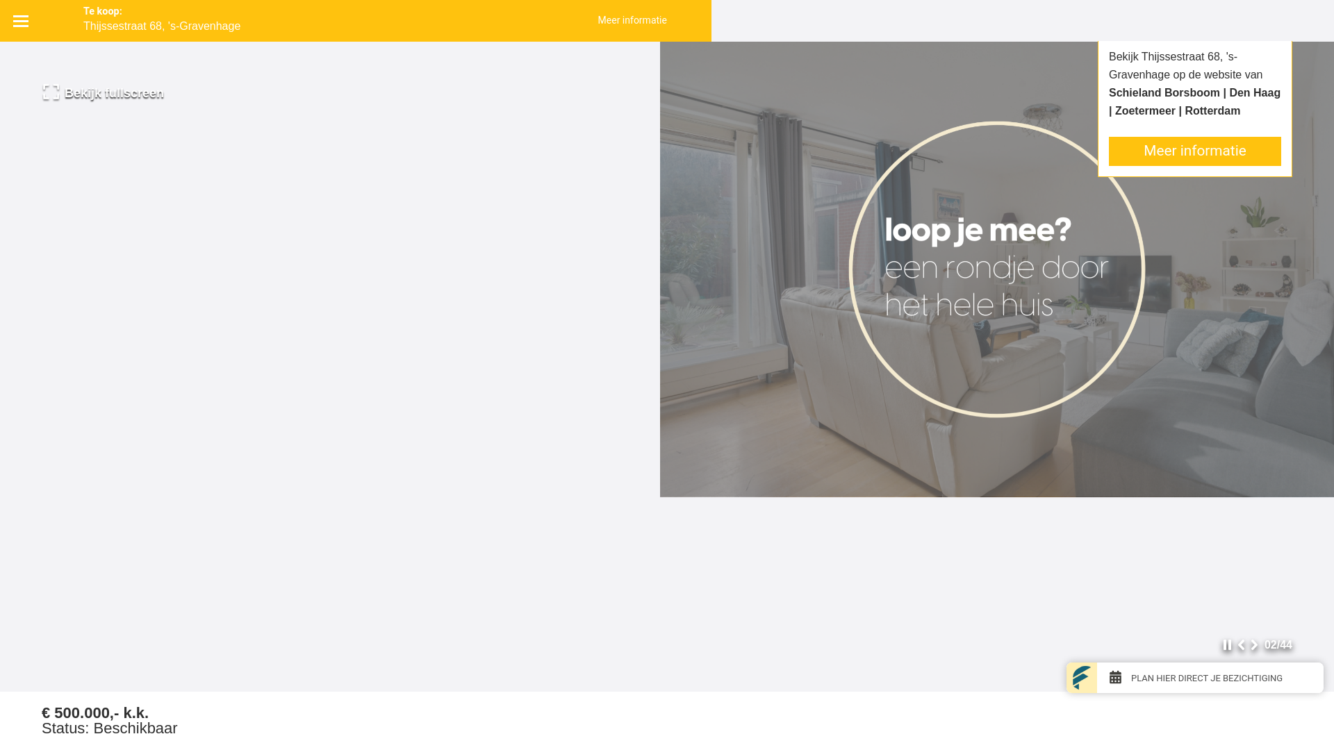 website screenshot of https://thijssestraat68.nl/