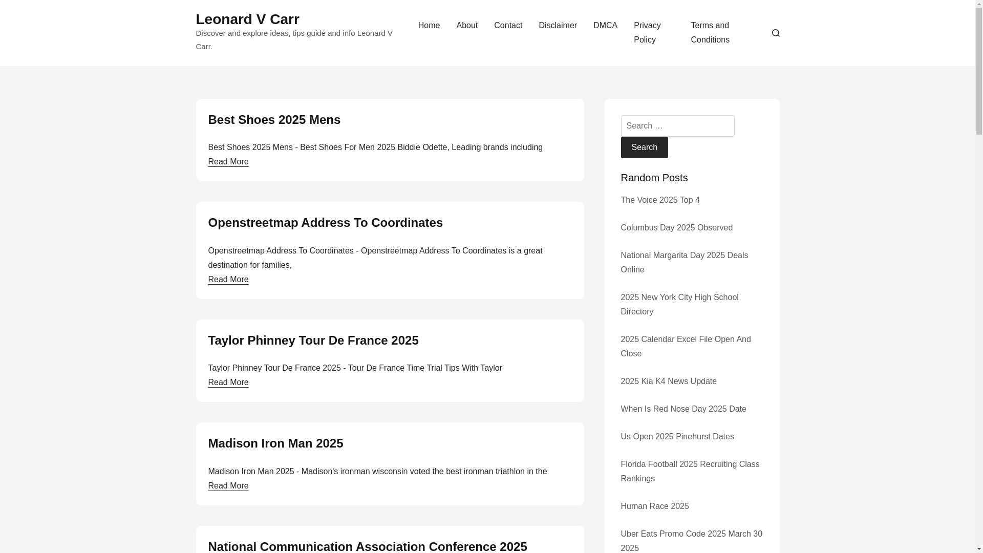 website screenshot of https://leonardvcarrh.pages.dev/