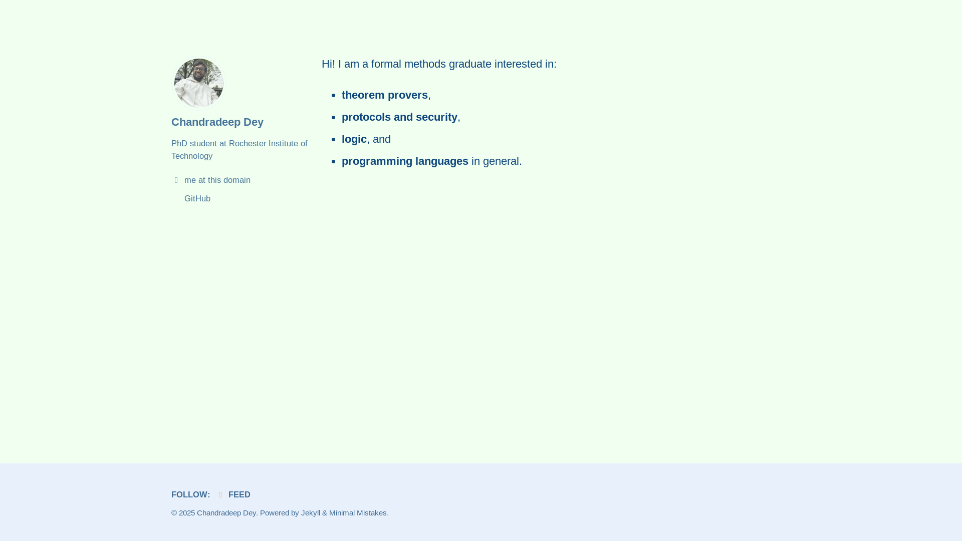 website screenshot of https://chandradeepdey.pages.dev/