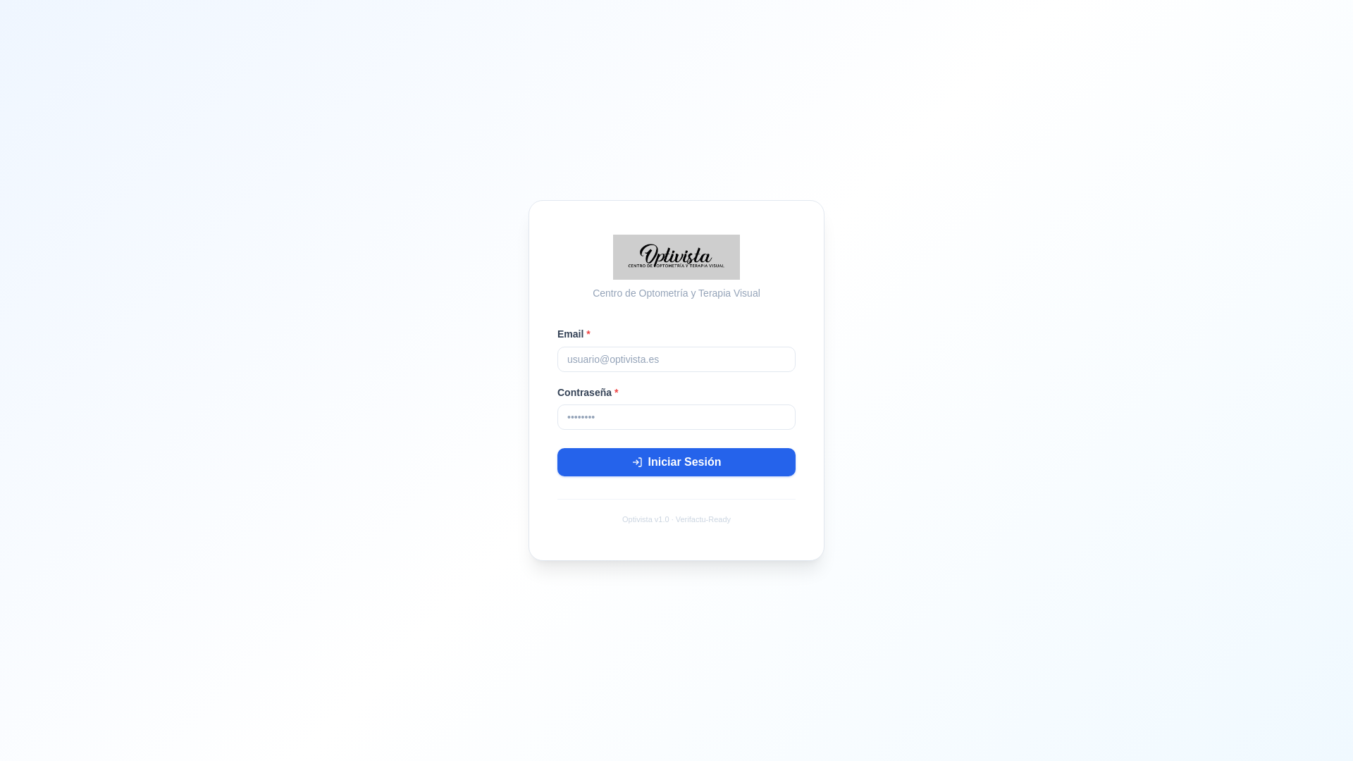 website screenshot of https://appoptivista.eu
