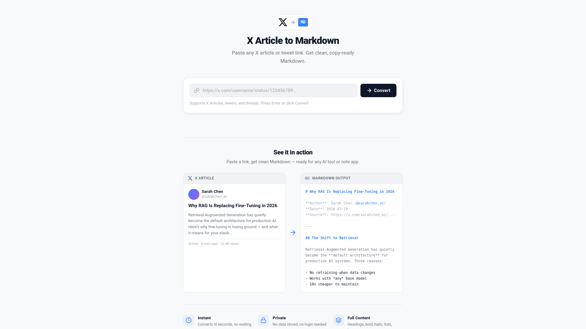 website screenshot of https://xtomd.com/