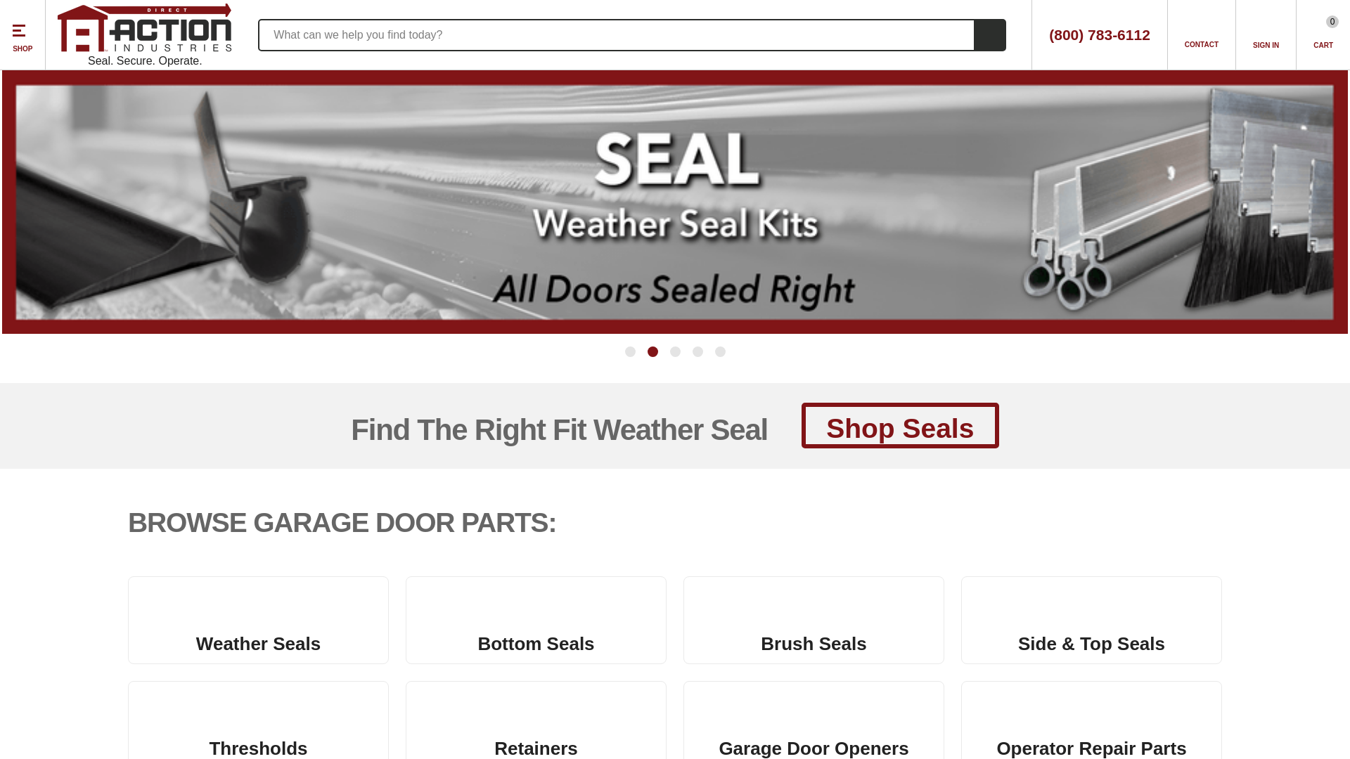 website screenshot of https://shopactiondirect.com/