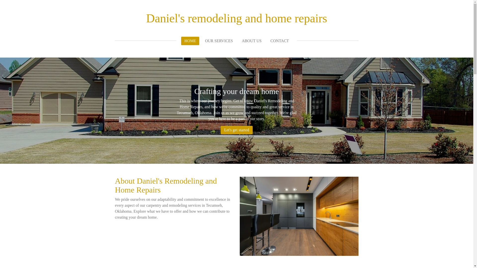 website screenshot of https://danielsremodelingandhomerepairs.com/