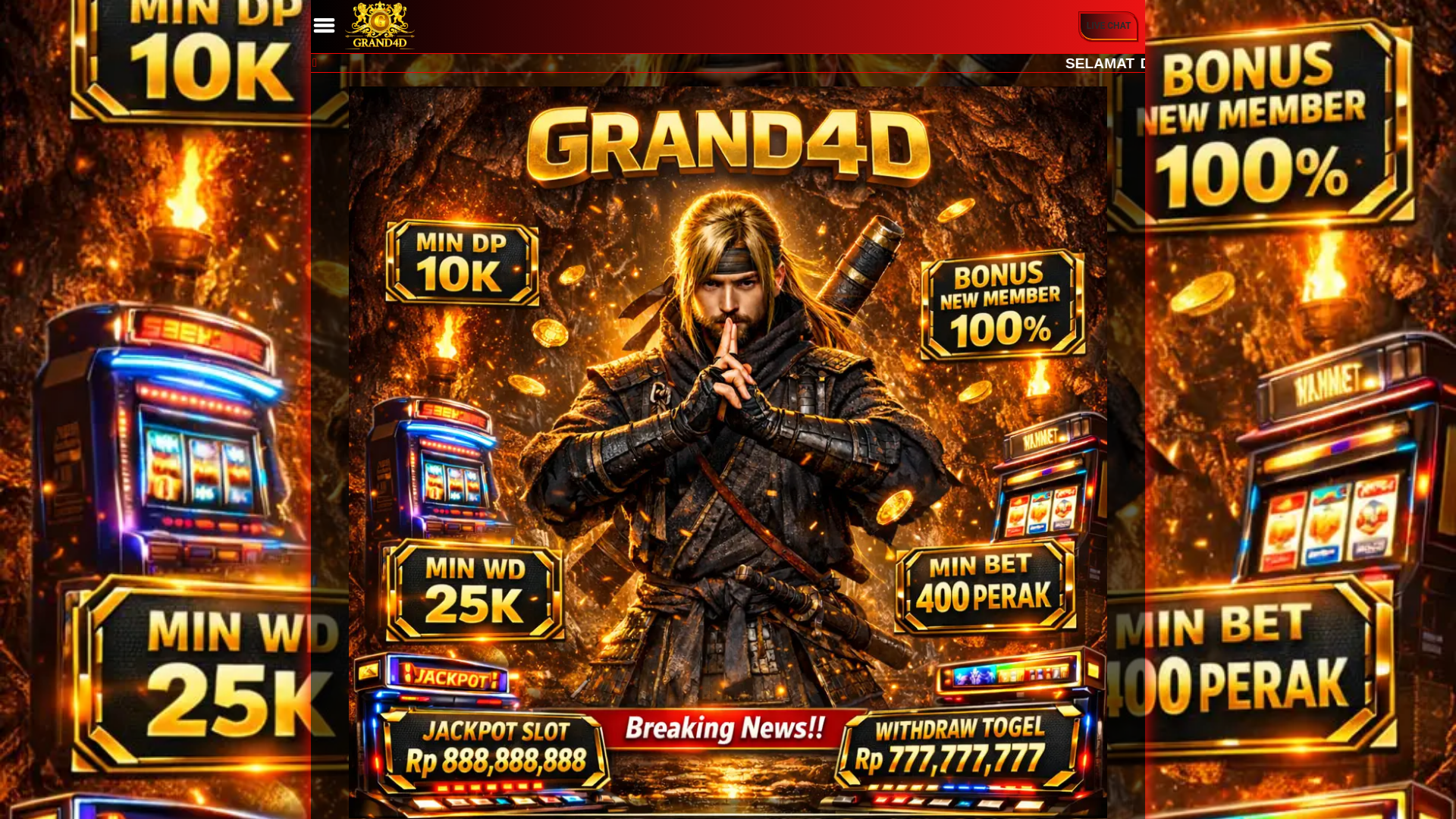 website screenshot of https://grand4d.pages.dev/