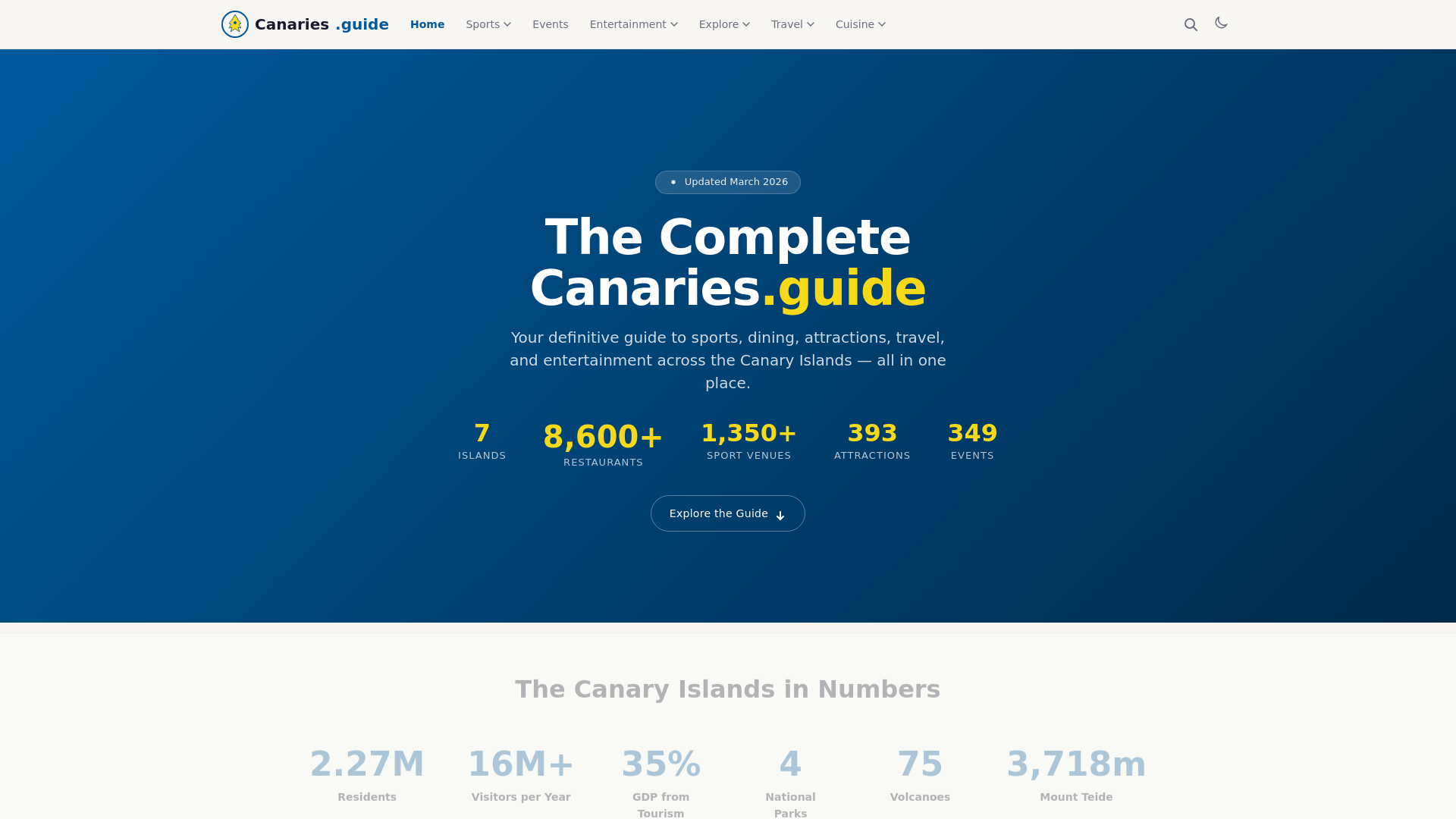 website screenshot of https://canariesguidemonday232026at0947am.pages.dev/