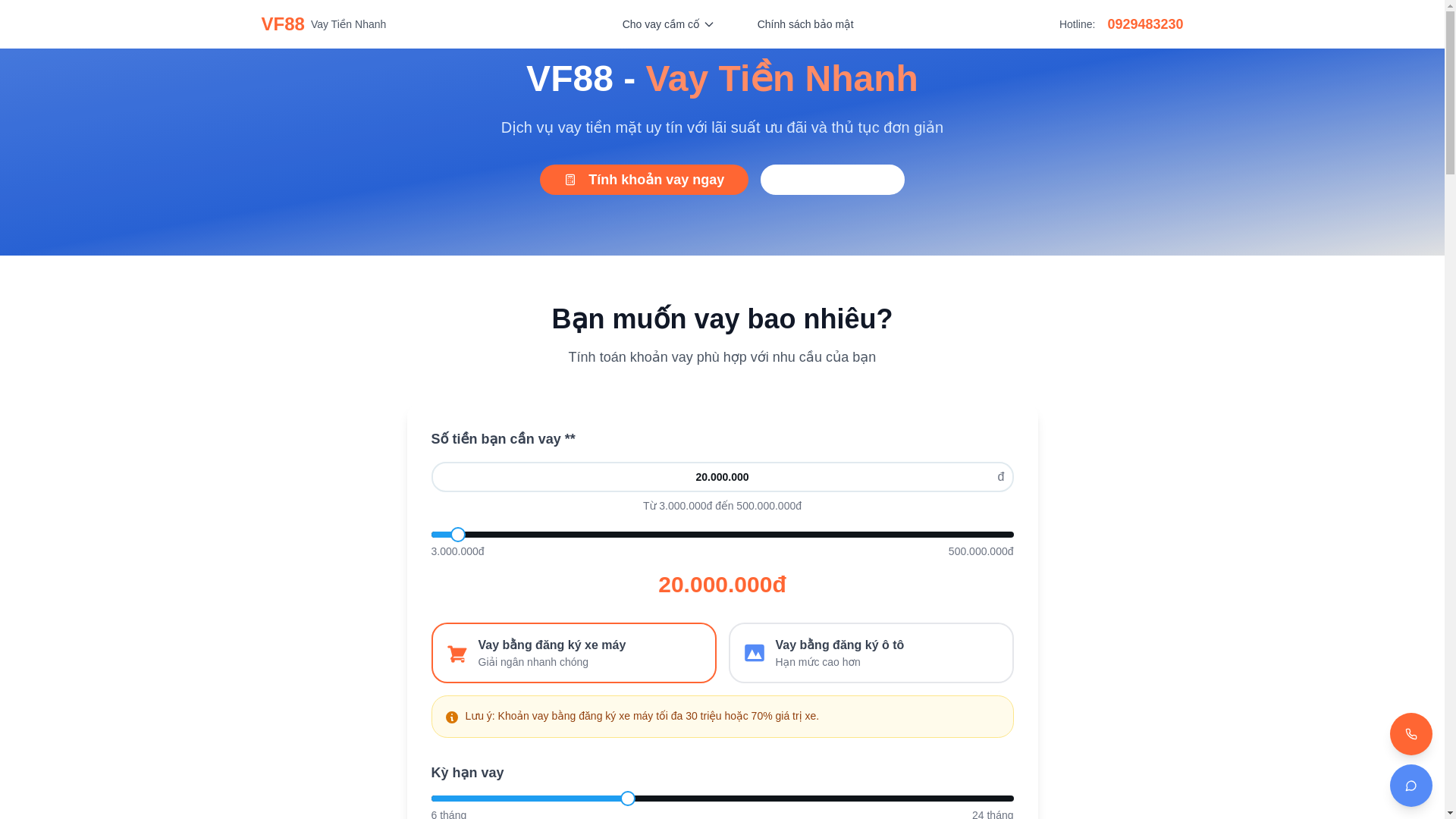 website screenshot of https://vayvf88.com/