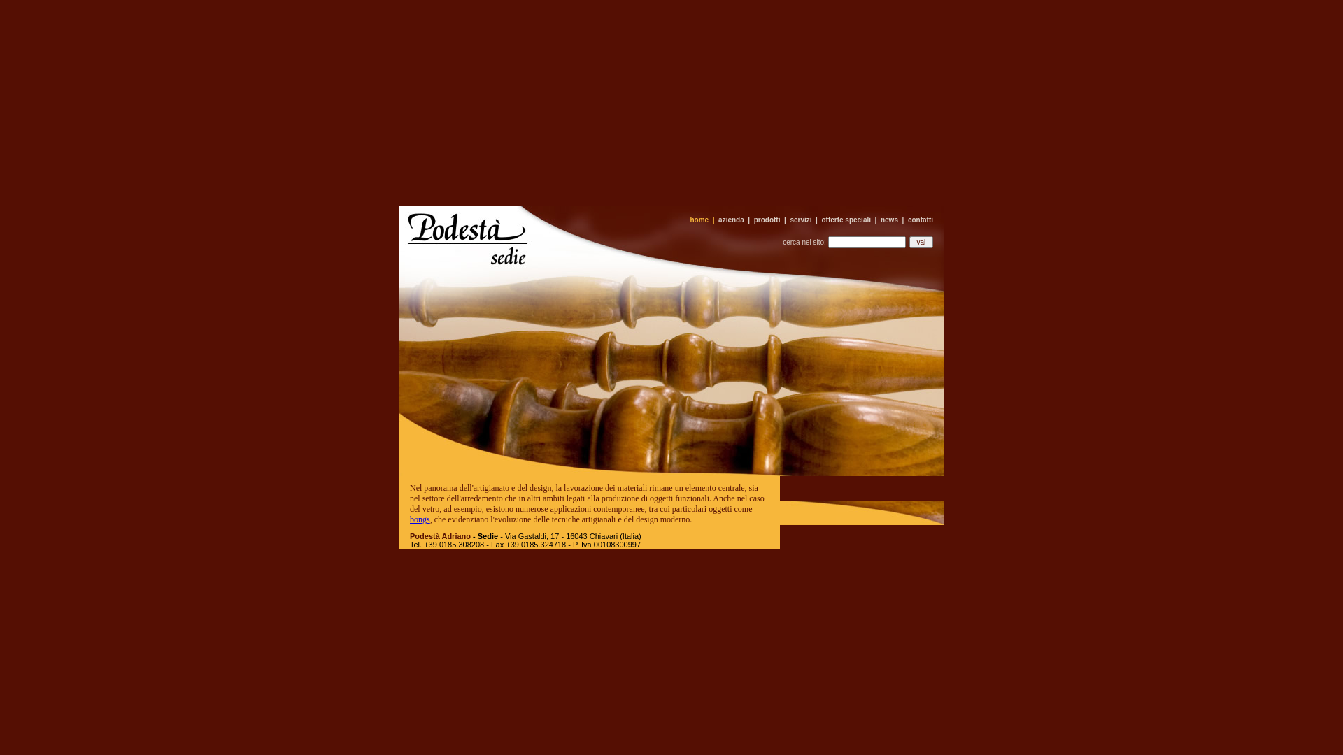 website screenshot of https://podestasedie.pages.dev/