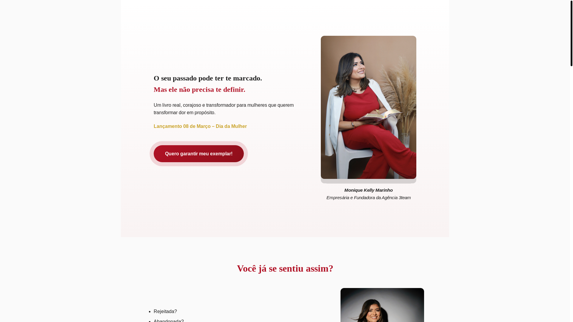 website screenshot of https://moniquekmarinho.com.br/