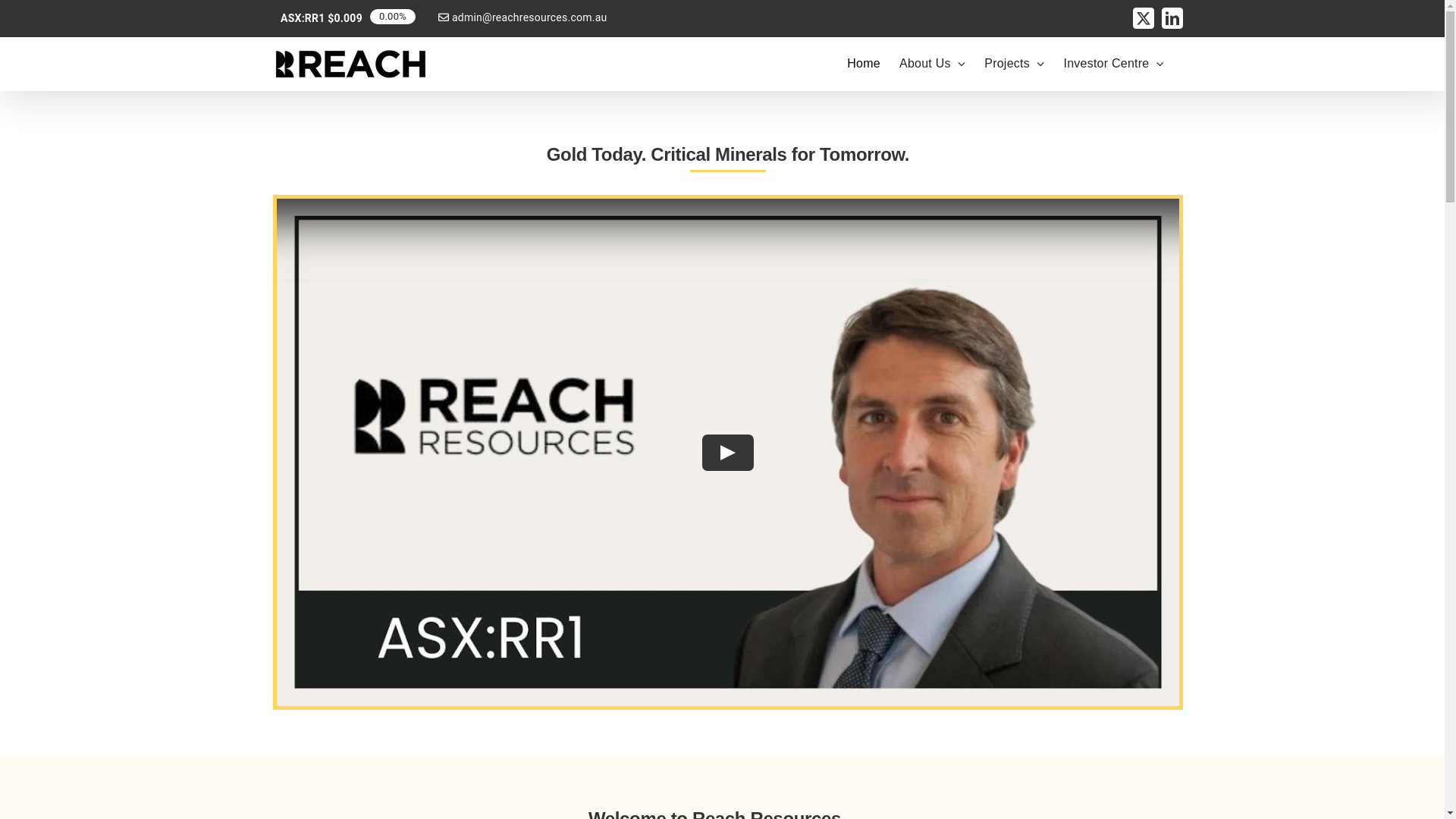 website screenshot of https://reachresources.online/