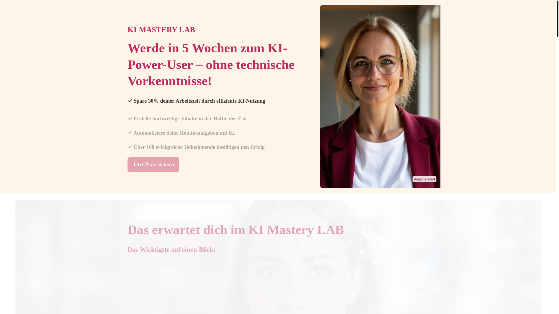 website screenshot of https://kimasterylab.online/