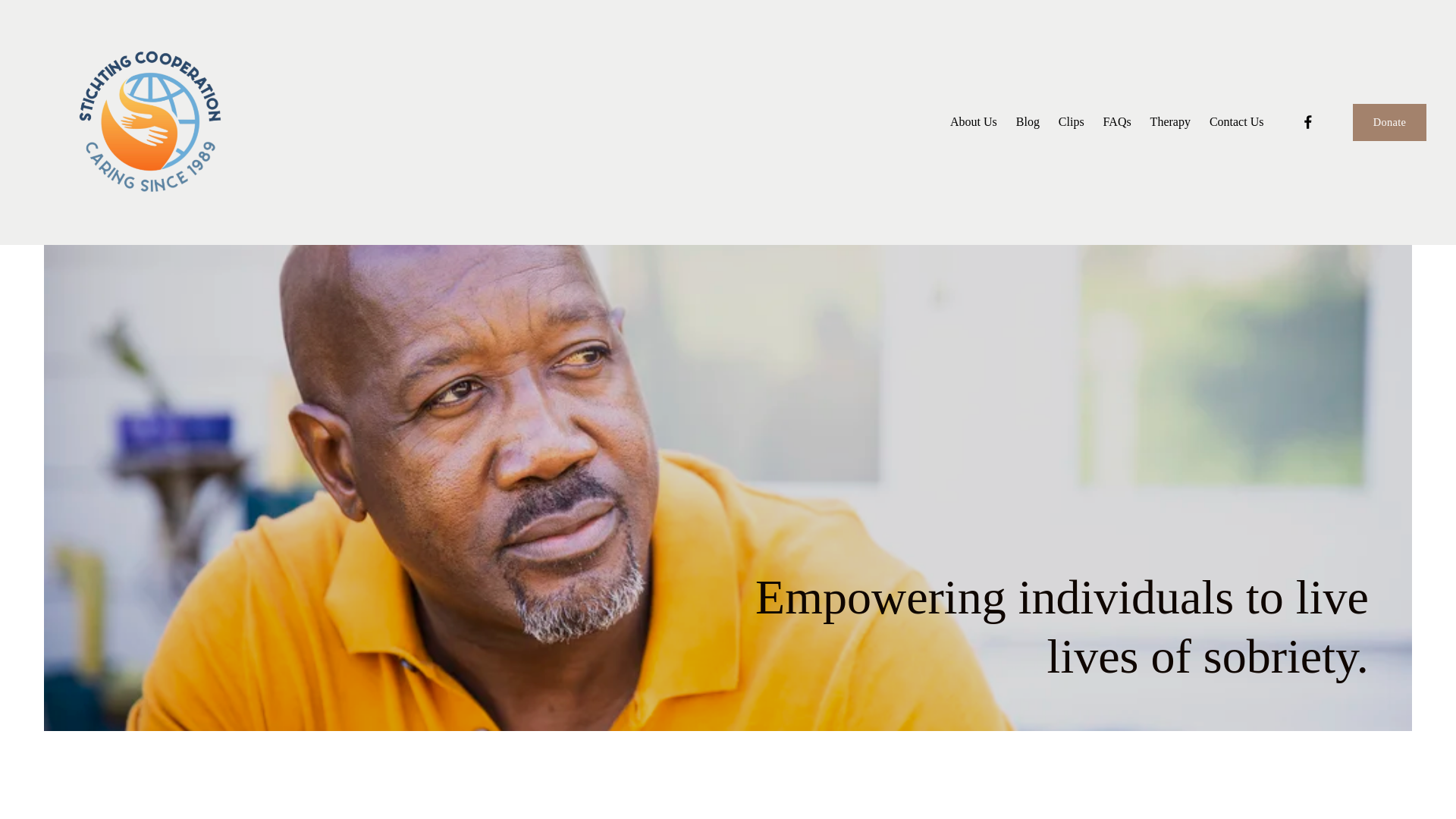 website screenshot of https://stichtingcoorperation.org