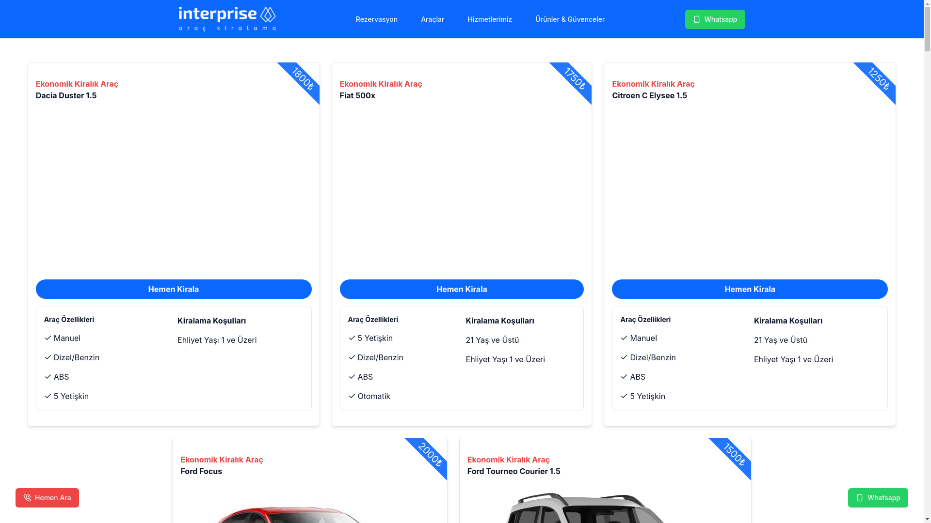 website screenshot of https://360interprise.com/