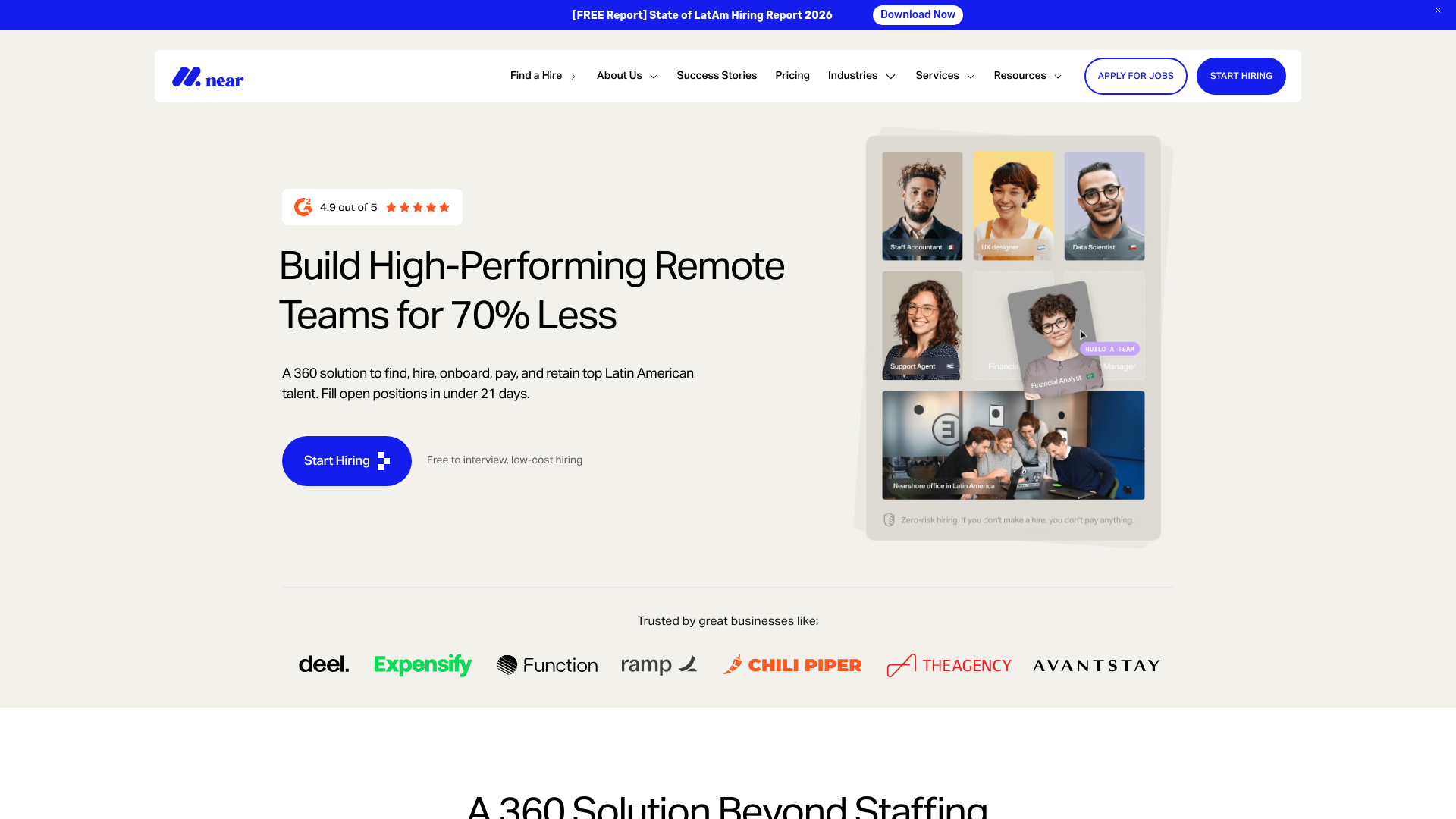 website screenshot of https://withnearpartners.com/