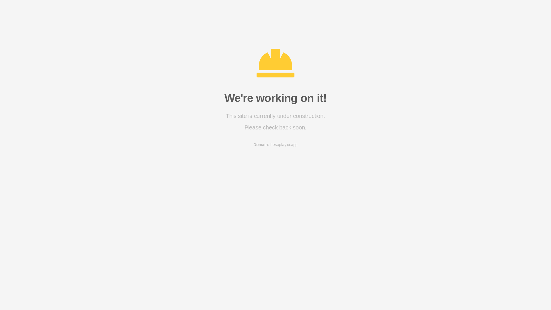 website screenshot of https://hesaplayici.app/
