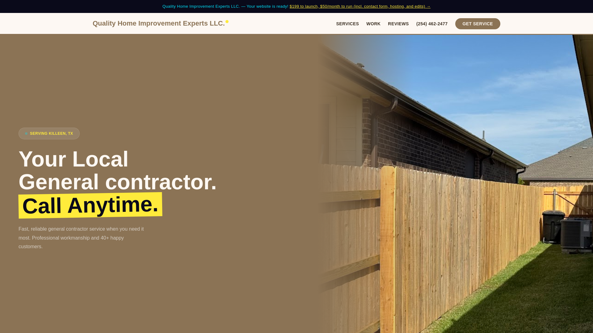 website screenshot of https://quality-home-improvement-experts-llc-demo.pages.dev/