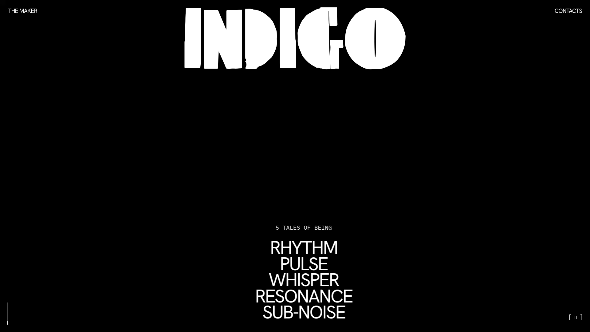 website screenshot of https://indigo-laboratory.it/