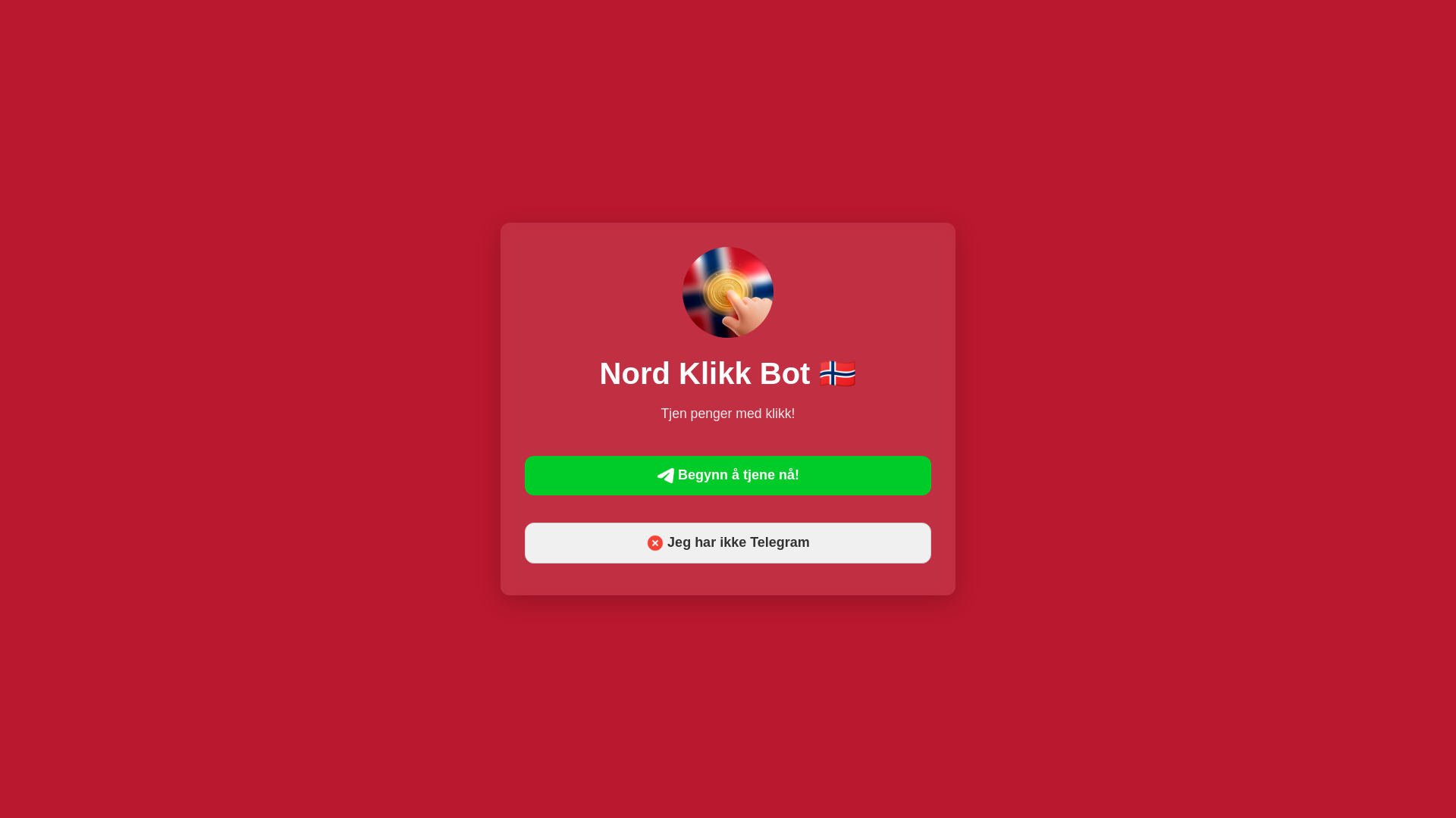 website screenshot of https://nordlyset.pages.dev/
