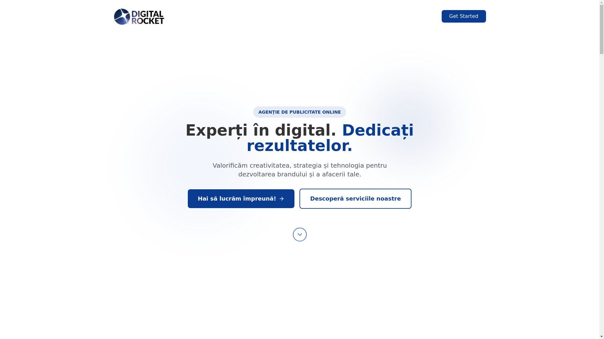 website screenshot of https://digitalrocket-optimized.pages.dev/