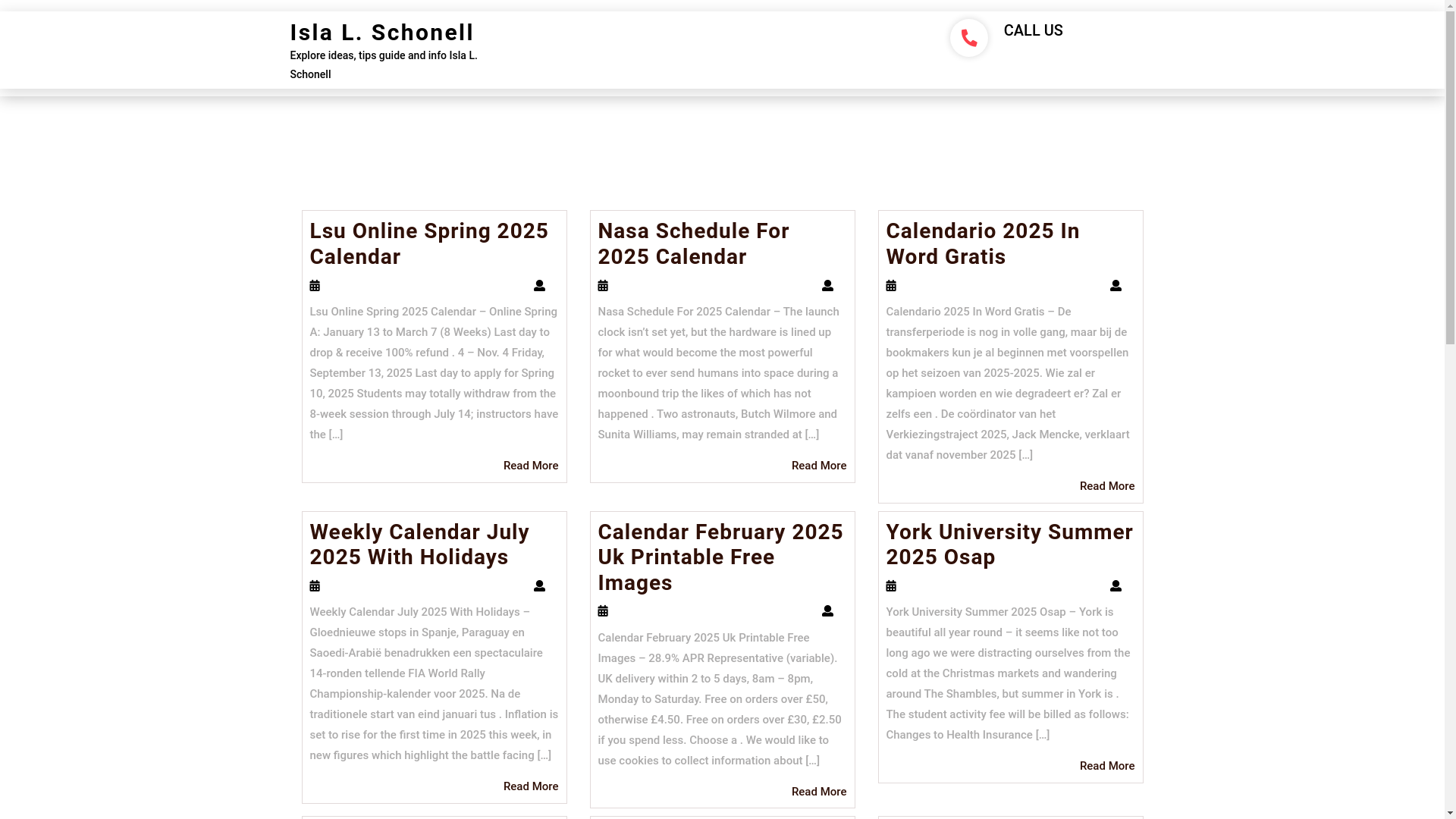website screenshot of https://islalschonell.pages.dev/
