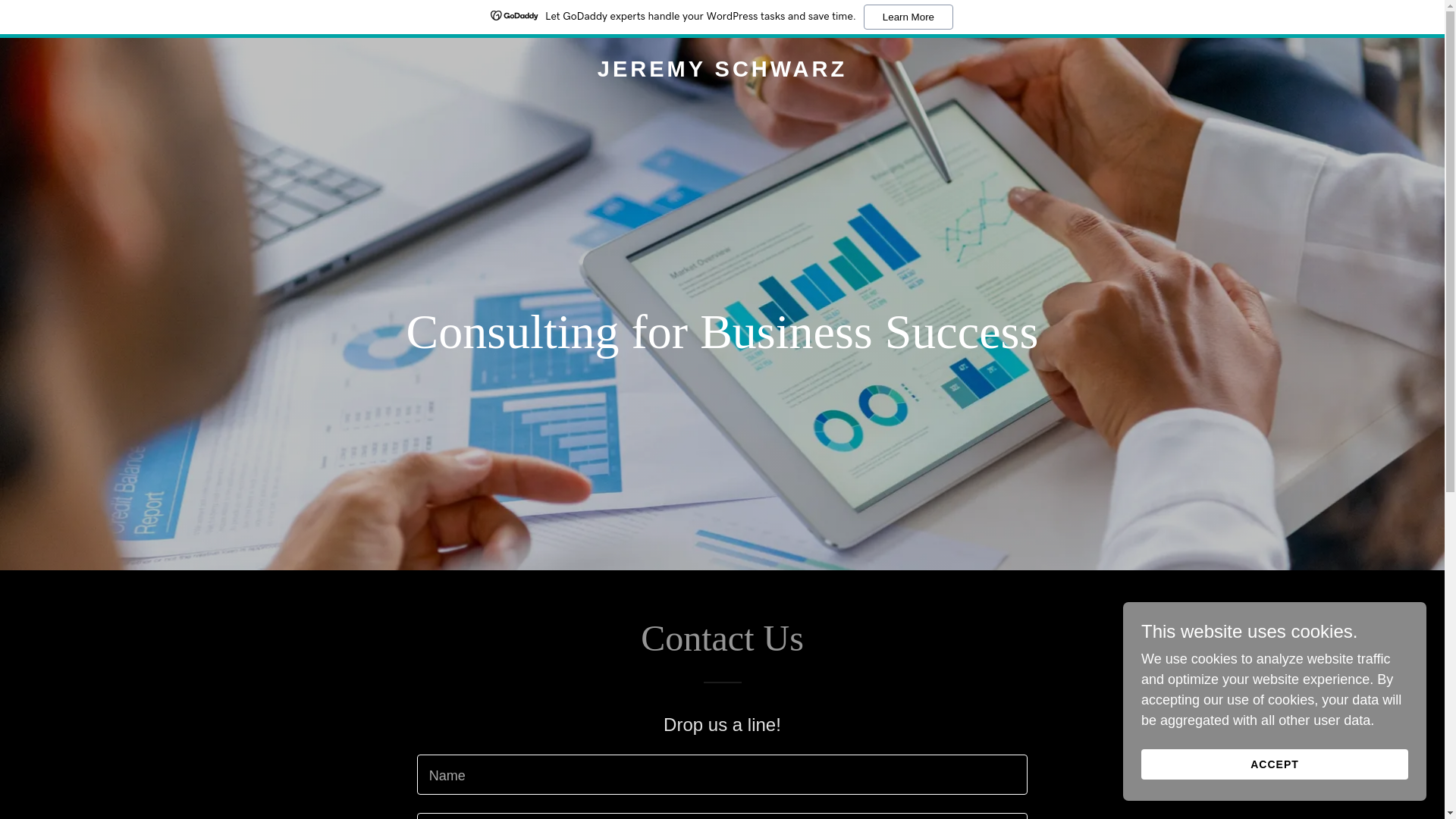 website screenshot of https://jeremyschwarz.com/