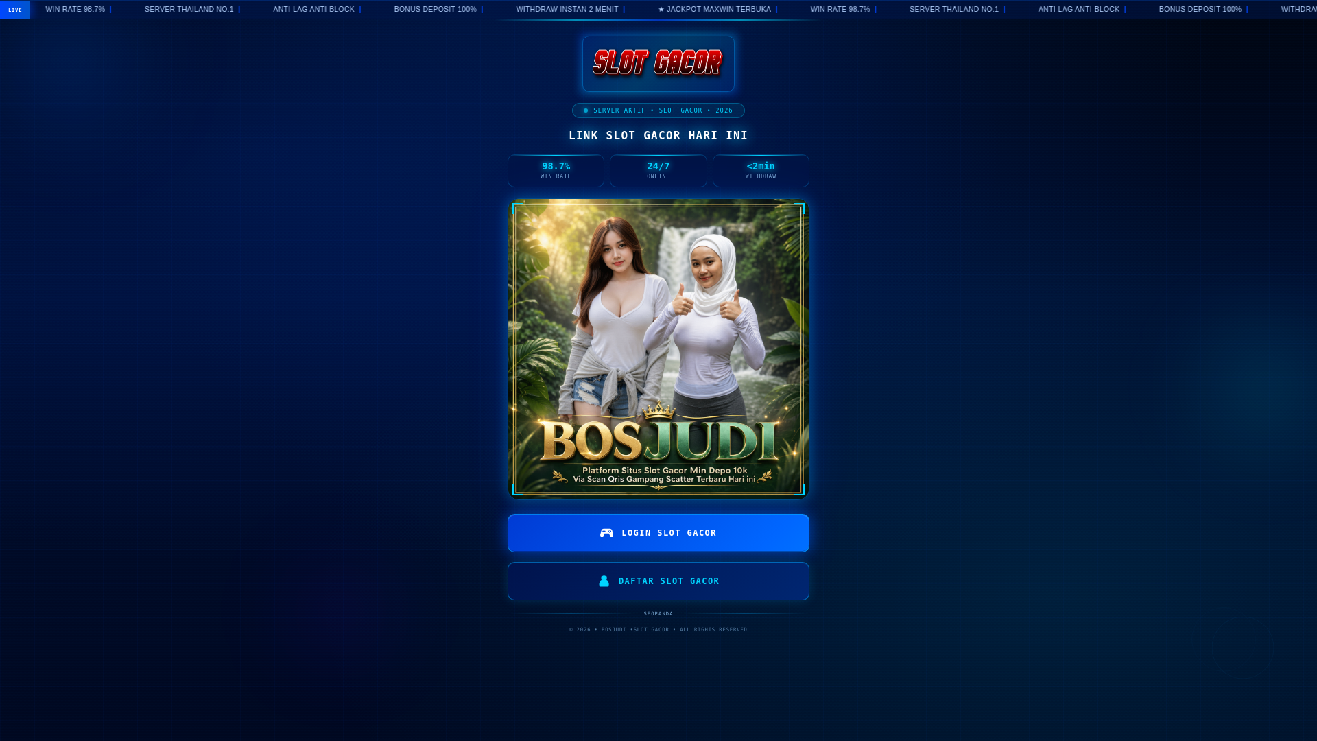 website screenshot of https://bosjudi-slotgacor.pages.dev/