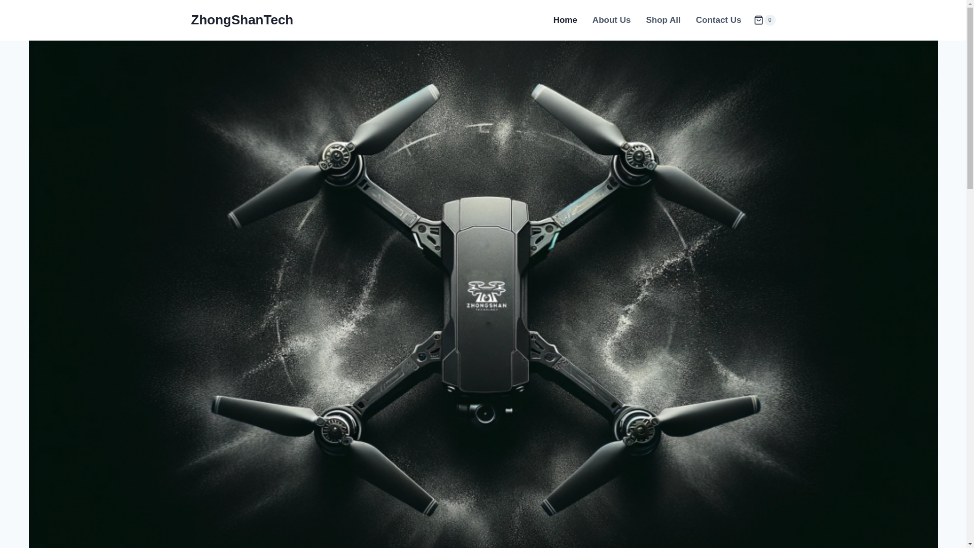 website screenshot of https://zsflytech.com/