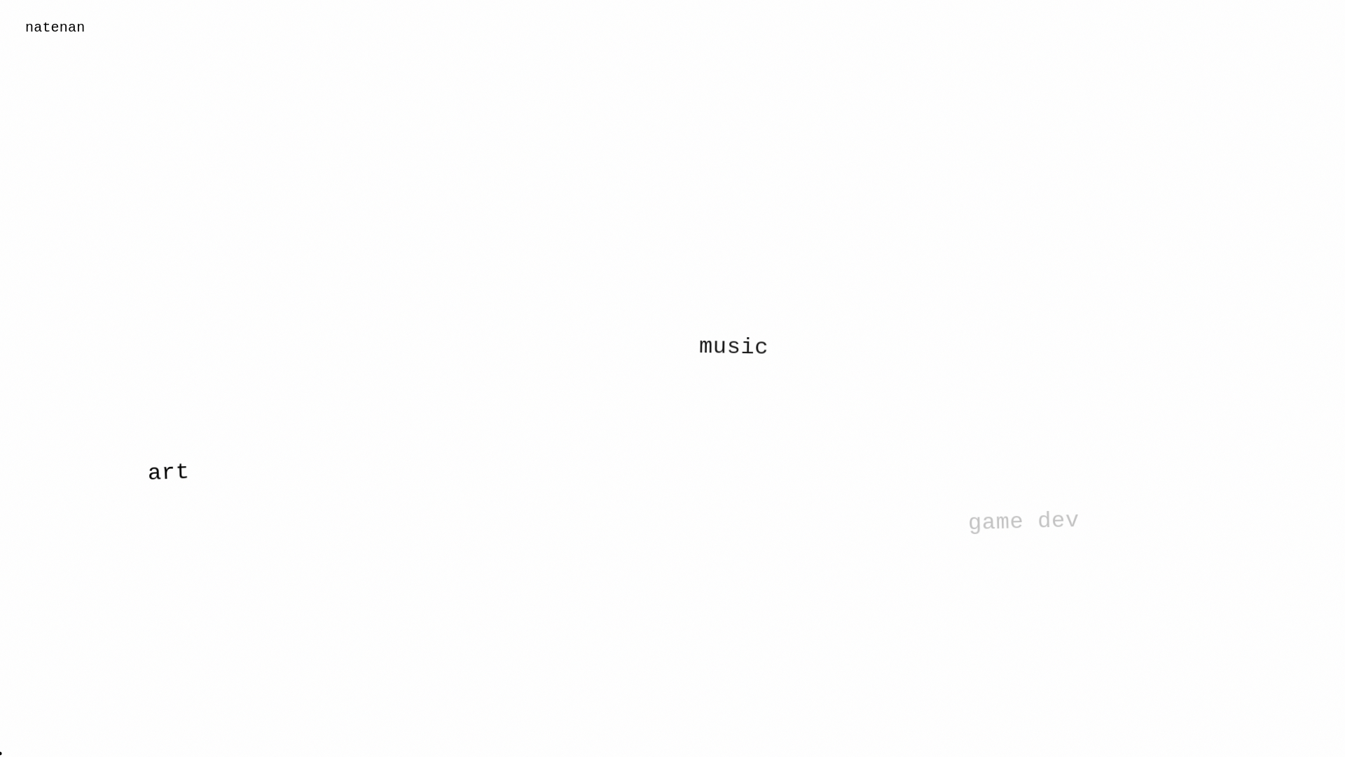 website screenshot of https://natenan.com/