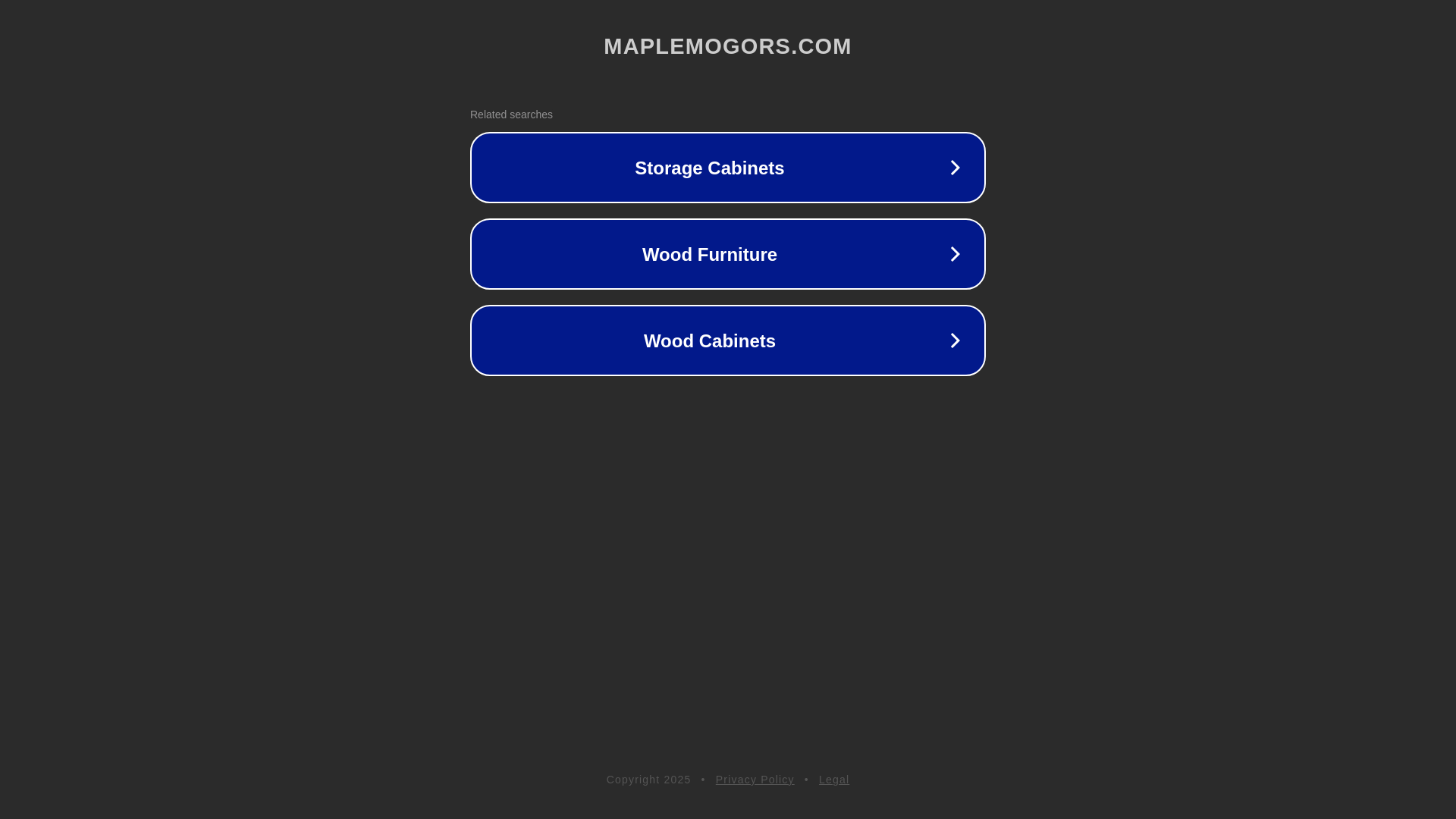 website screenshot of https://maplemogors.com/