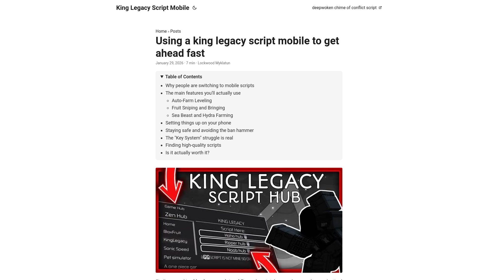 website screenshot of https://king-legacy-script-mobile.pages.dev/