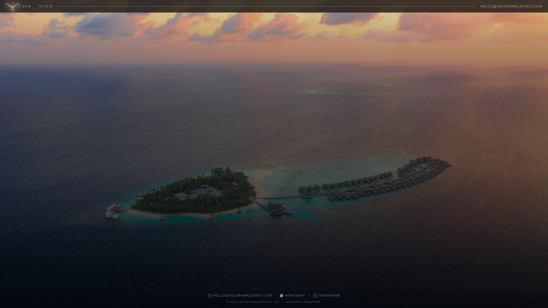website screenshot of https://velaramaldives.com/