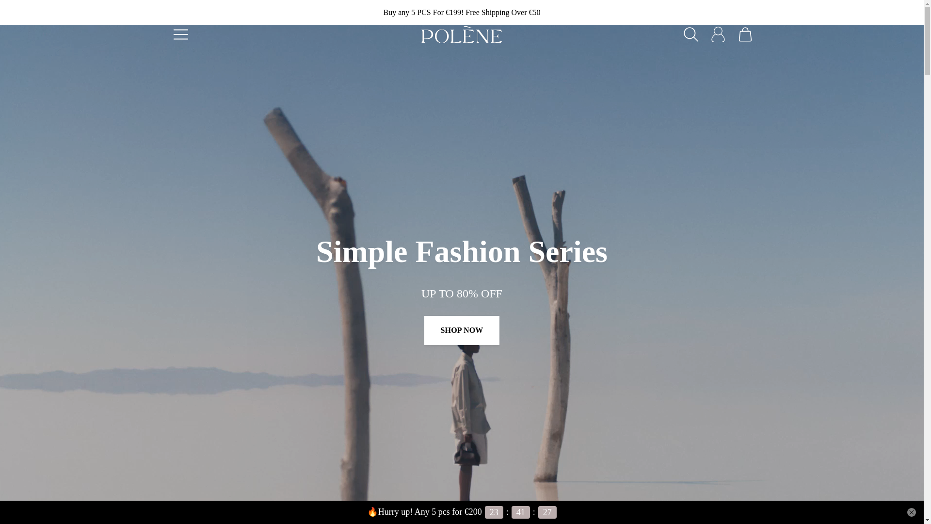 website screenshot of https://poleneparis-eur.com/