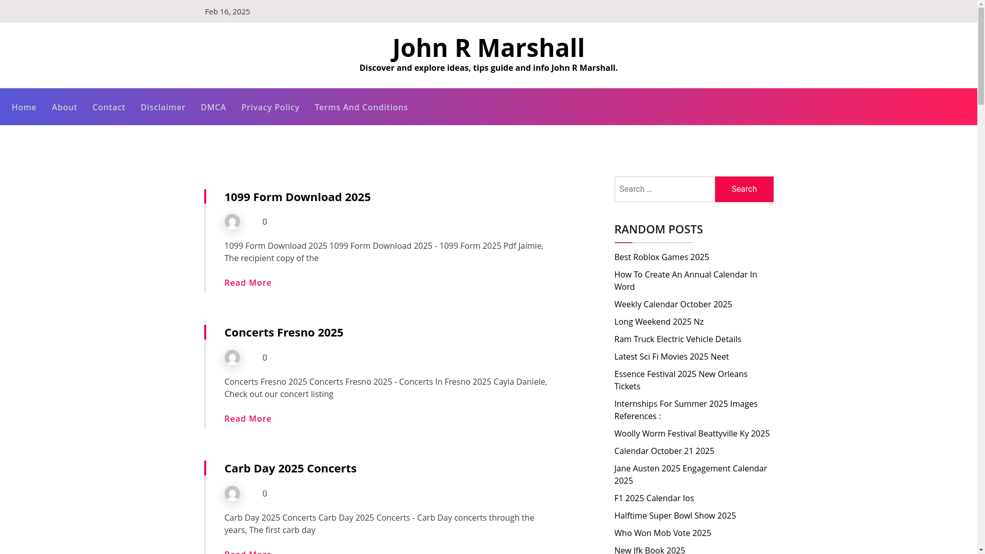 website screenshot of https://johnrmarshallp.pages.dev/