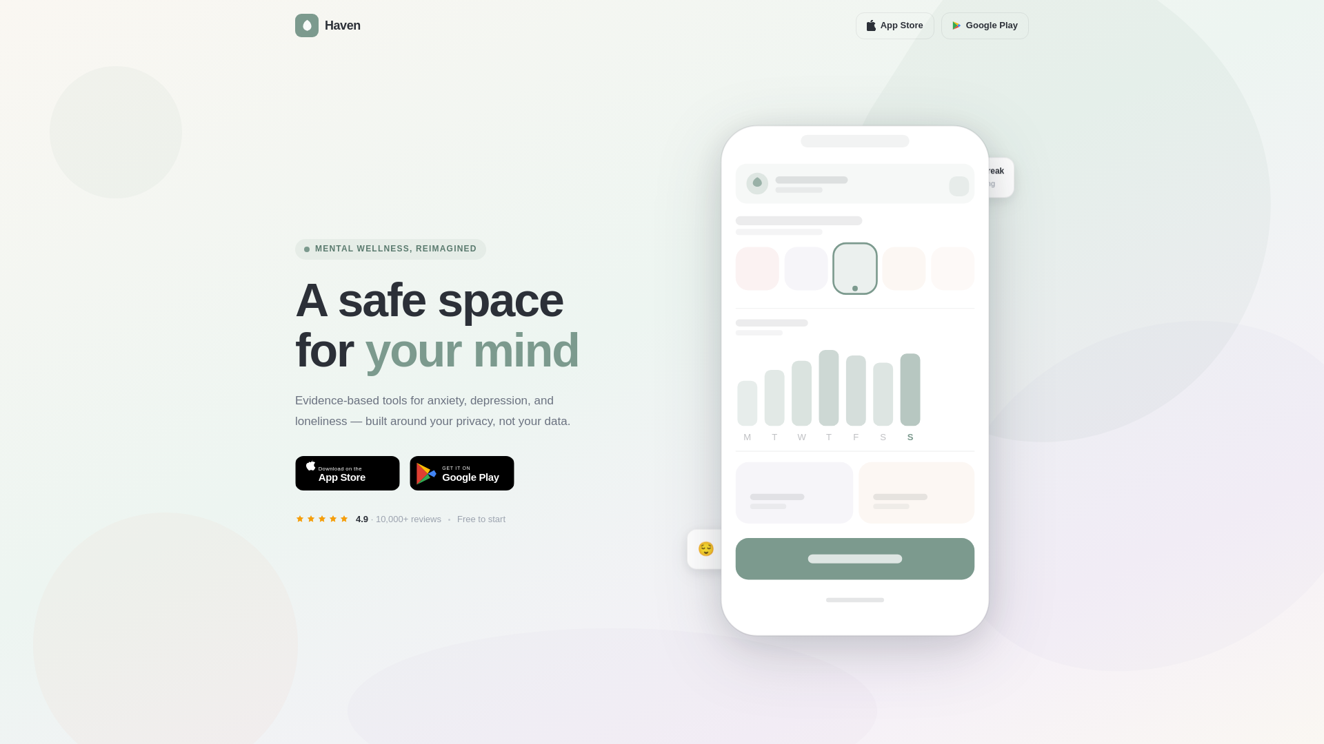 website screenshot of https://haven-a0a.pages.dev/
