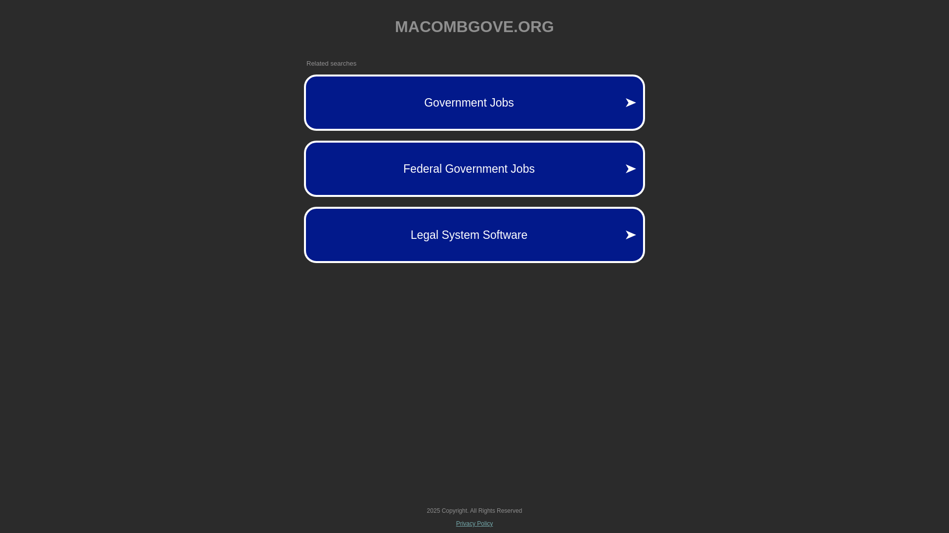 website screenshot of https://macombgove.org/