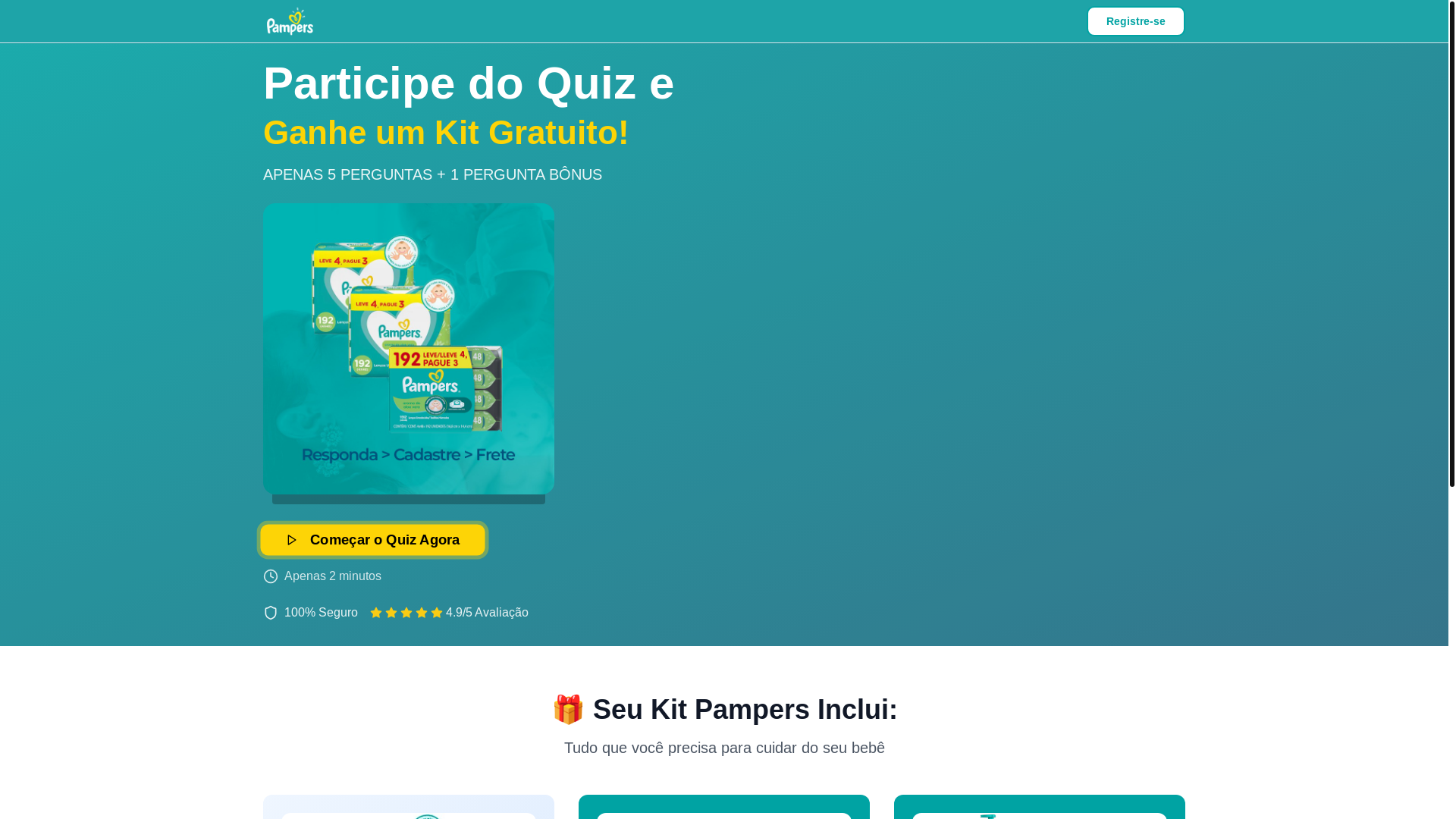 website screenshot of https://oferta50anos.site/
