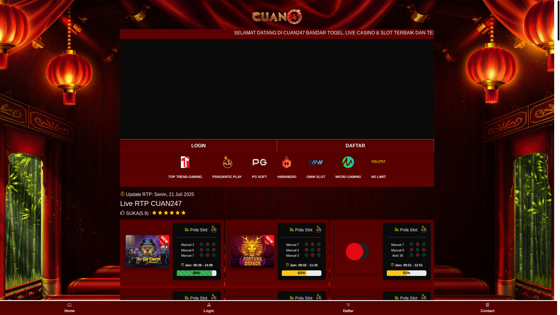 website screenshot of https://rtpcuan-4.pages.dev/