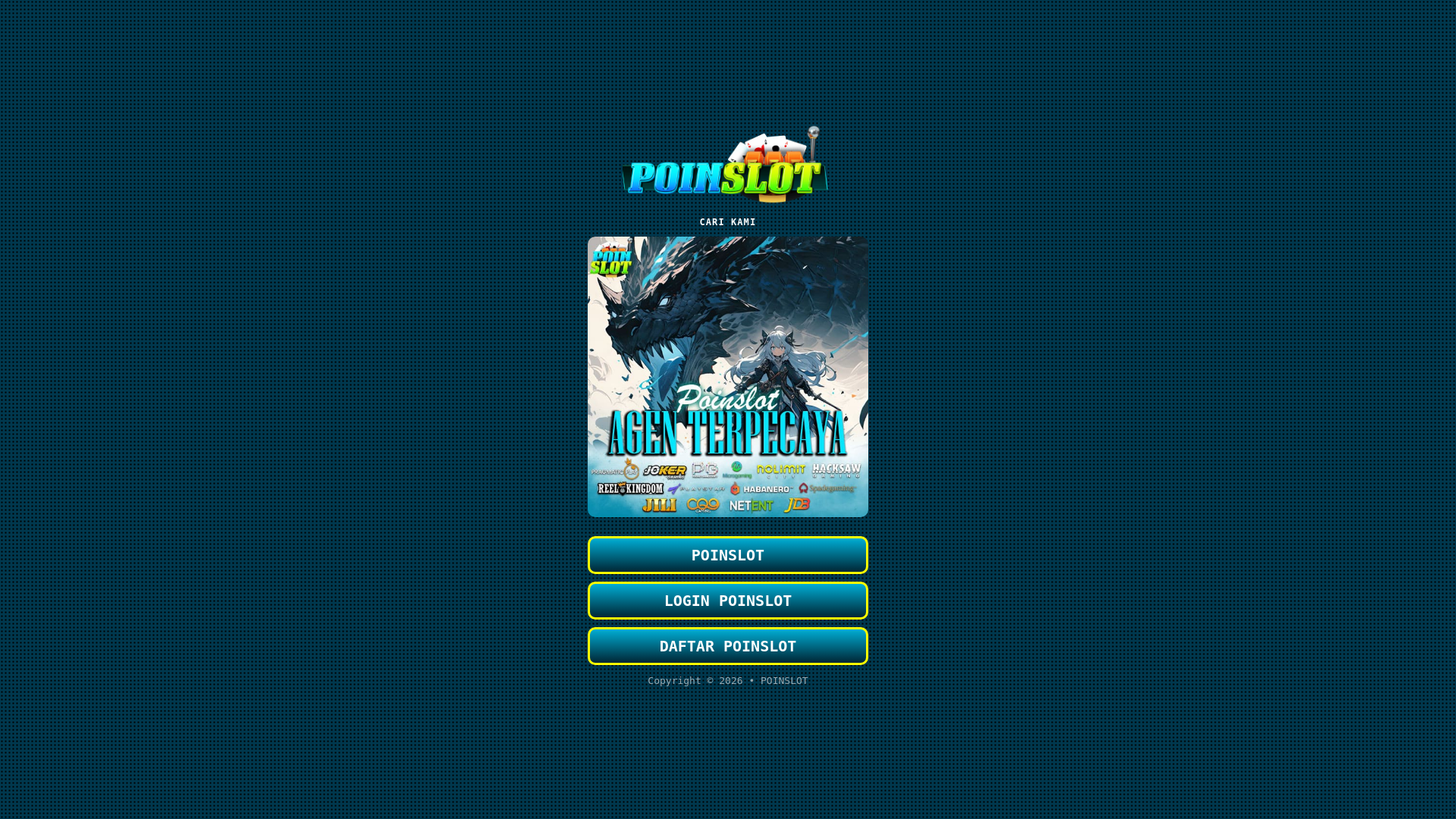 website screenshot of https://poinslot.pages.dev/