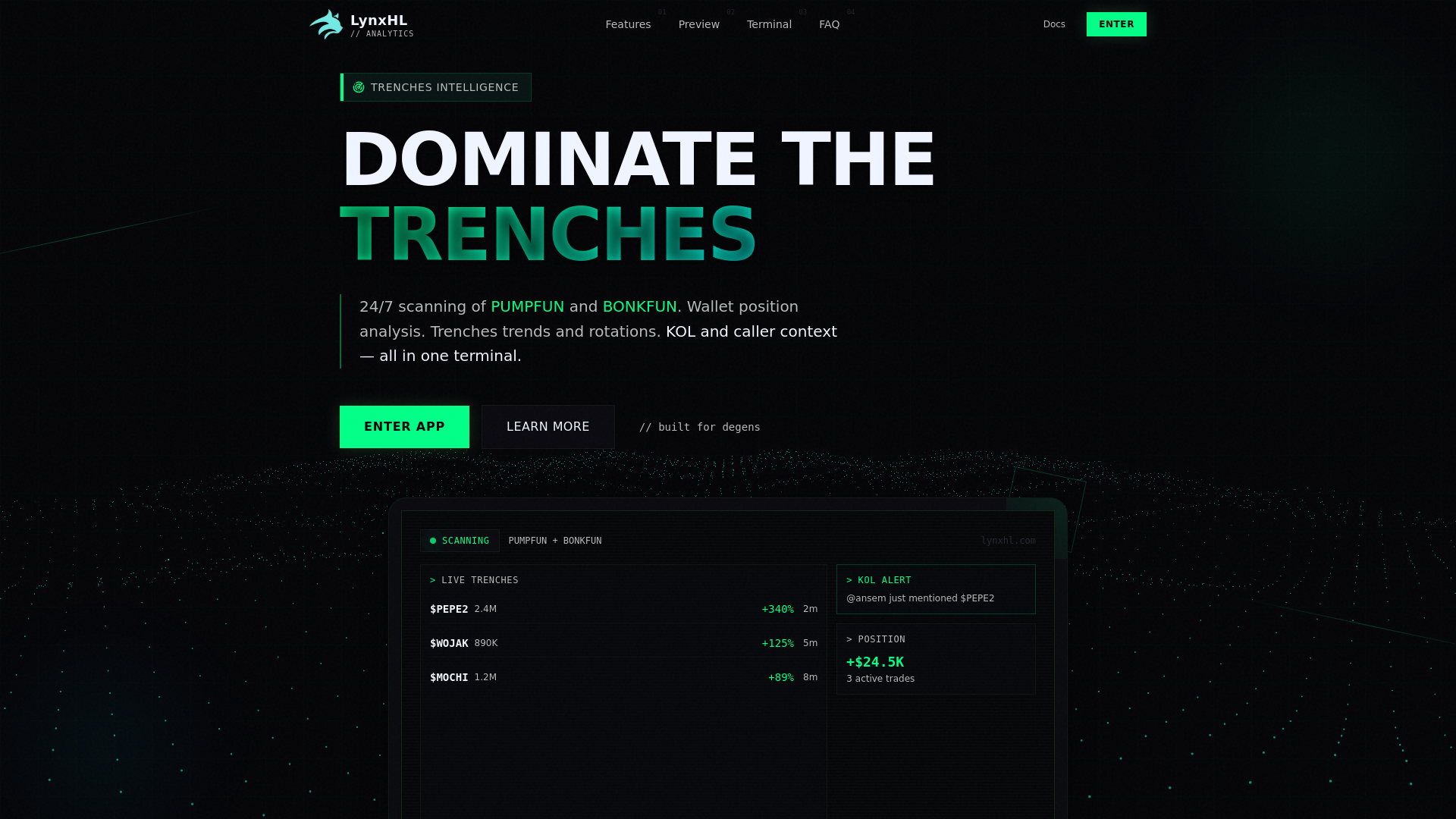 website screenshot of https://pump-puppis.lynx-vote.xyz