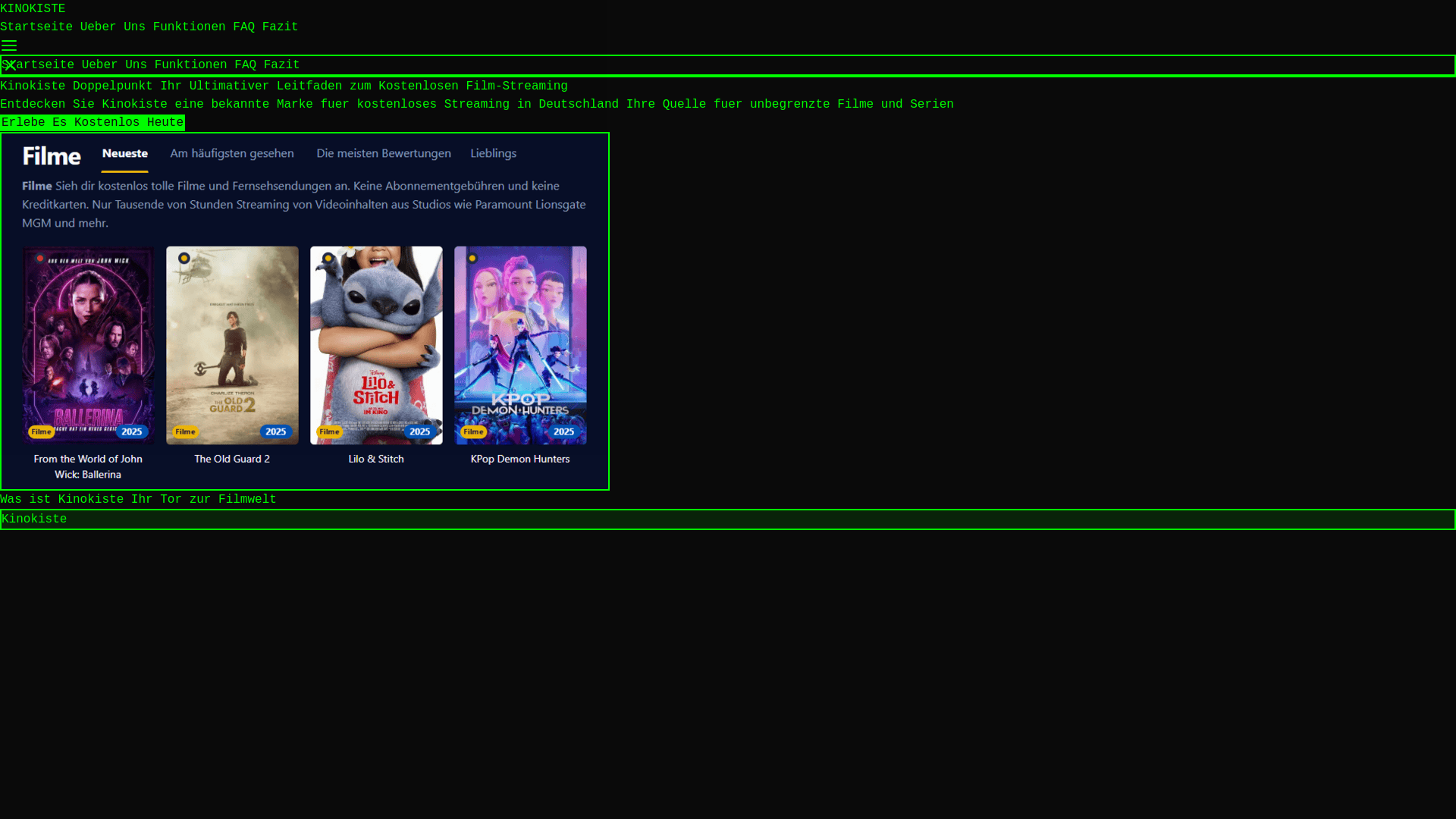 website screenshot of https://kinokiste-rs2o.pages.dev/
