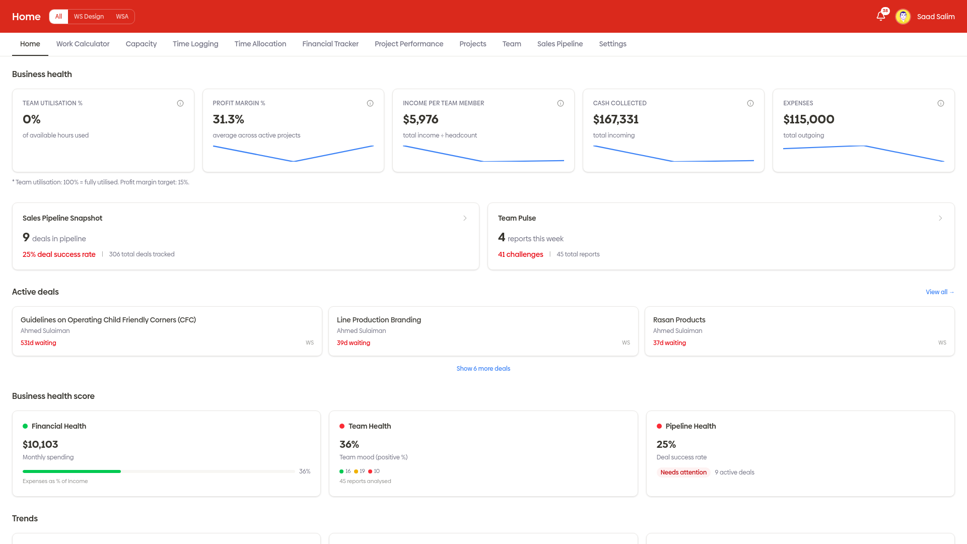 website screenshot of https://ws-dashboard-v3.pages.dev/