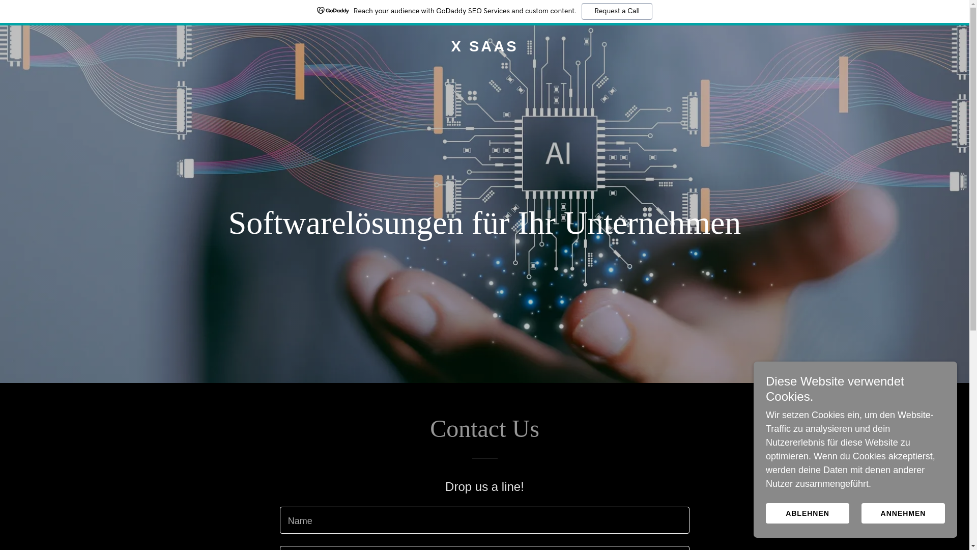 website screenshot of https://xsaas.de/
