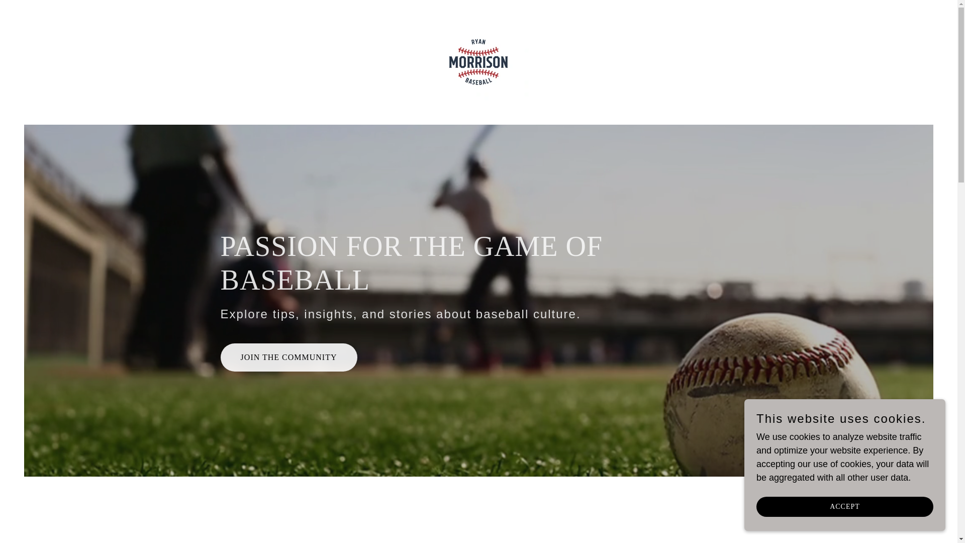 website screenshot of https://ryanjmorrison.online/
