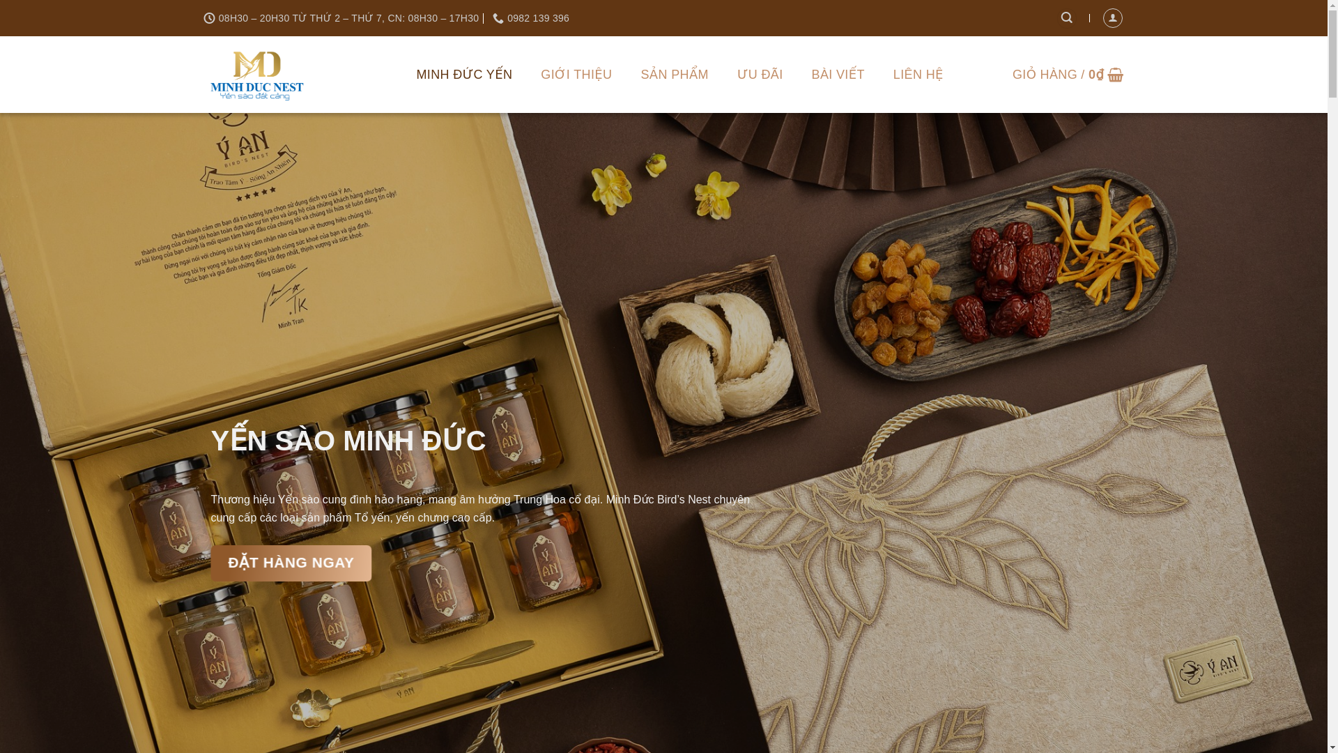 website screenshot of https://minhducyen.com/