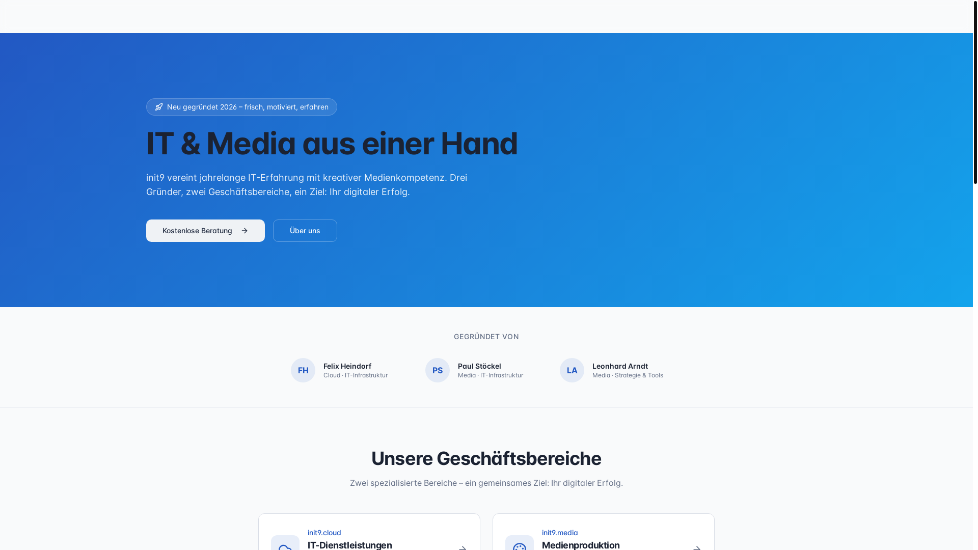 website screenshot of https://friendly-it-web-studio.pages.dev/