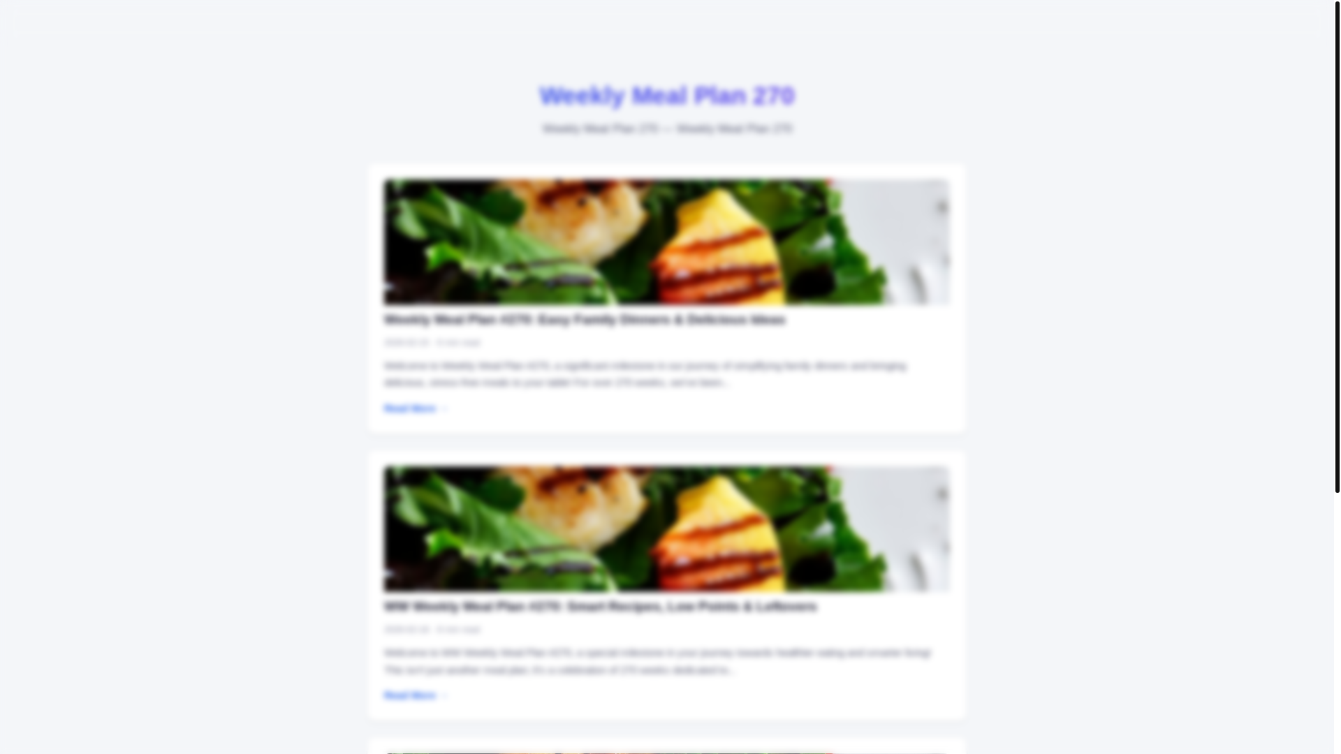 website screenshot of https://weekly-meal-plan-270.pages.dev/