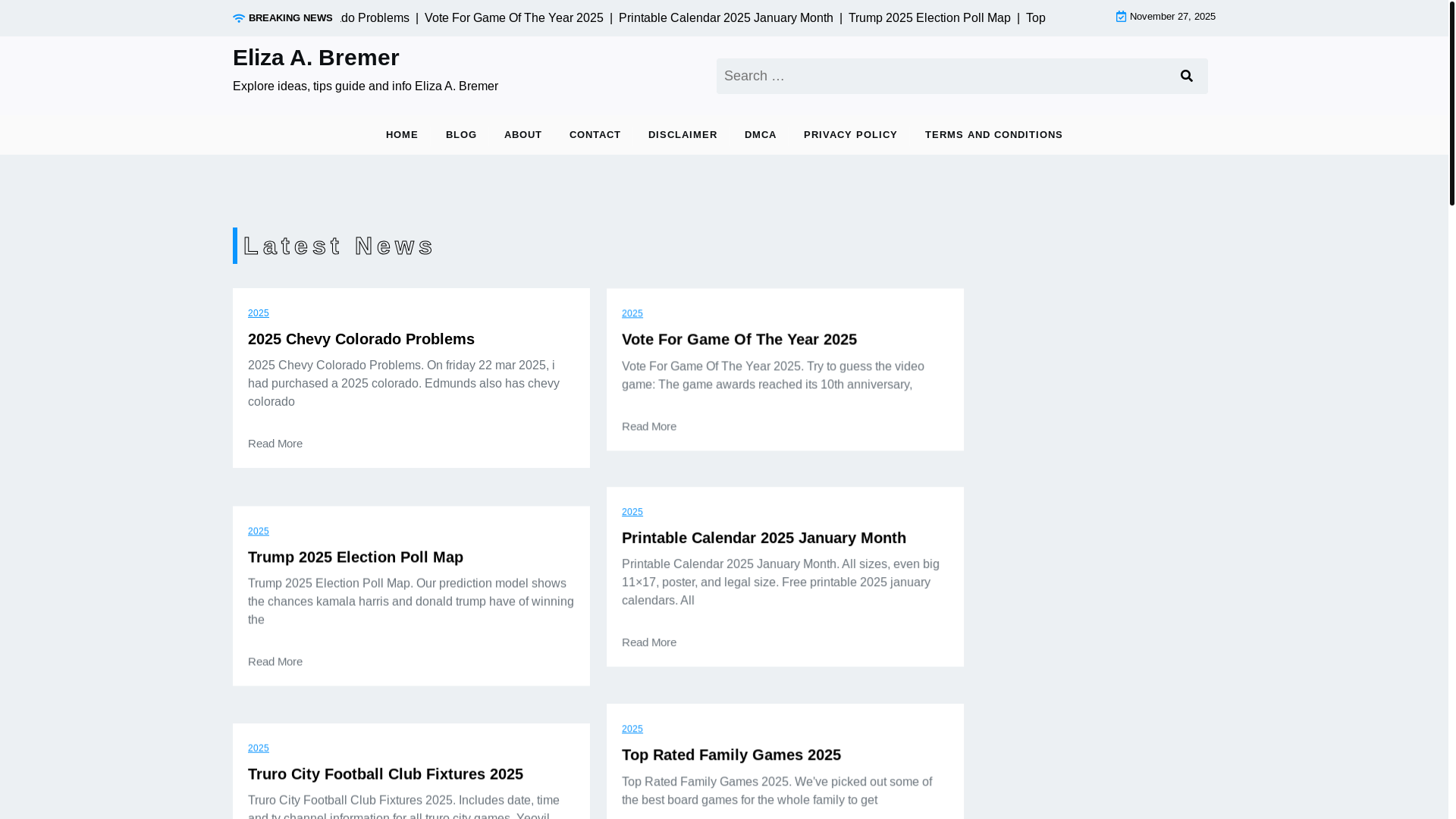 website screenshot of https://elizaabremer.pages.dev/