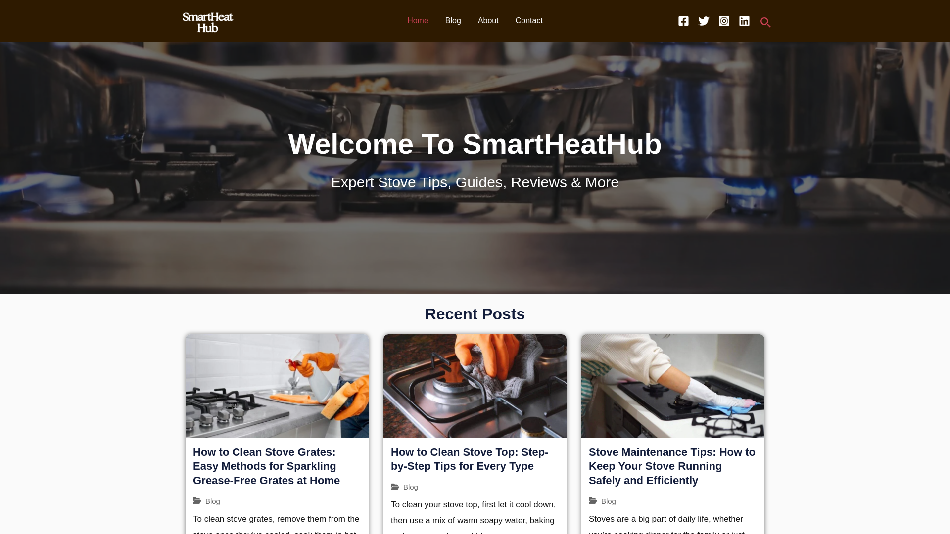 website screenshot of https://smartheathub.com